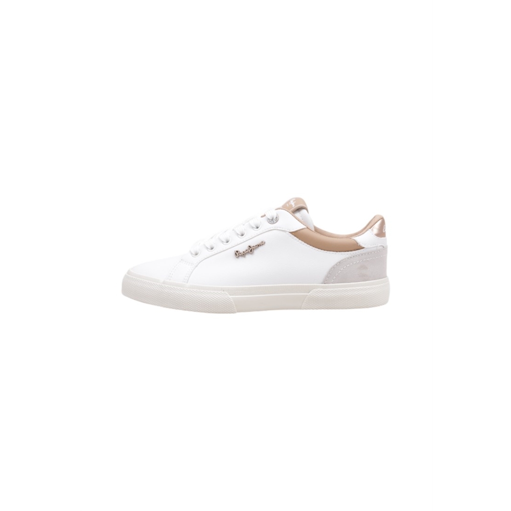 Pepe Jeans KENTON COURT W Deportivas Planas Mujer Blanco