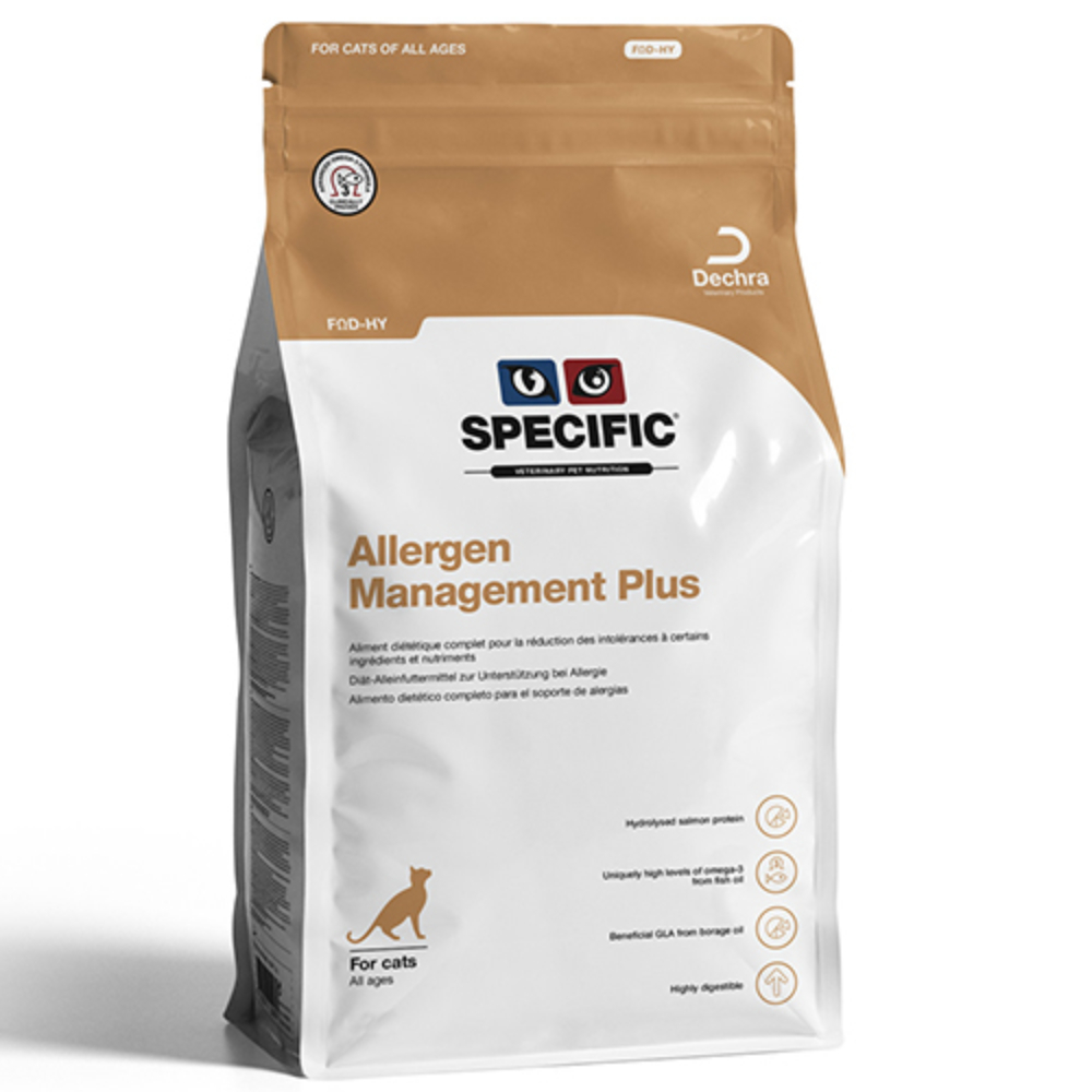 SPECIFIC Pienso para Gatos ALLERGY MANEGEMENT PLUS, 400 gr