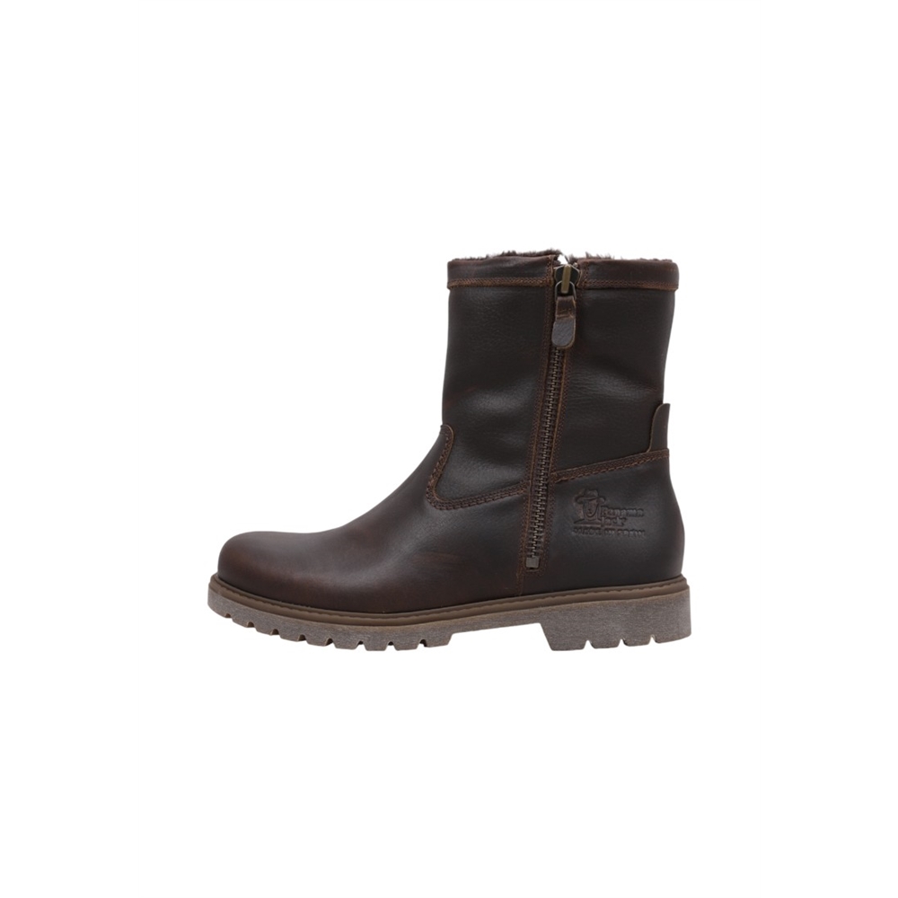 Panama Jack Faruk Botas Planas Hombre Marrón