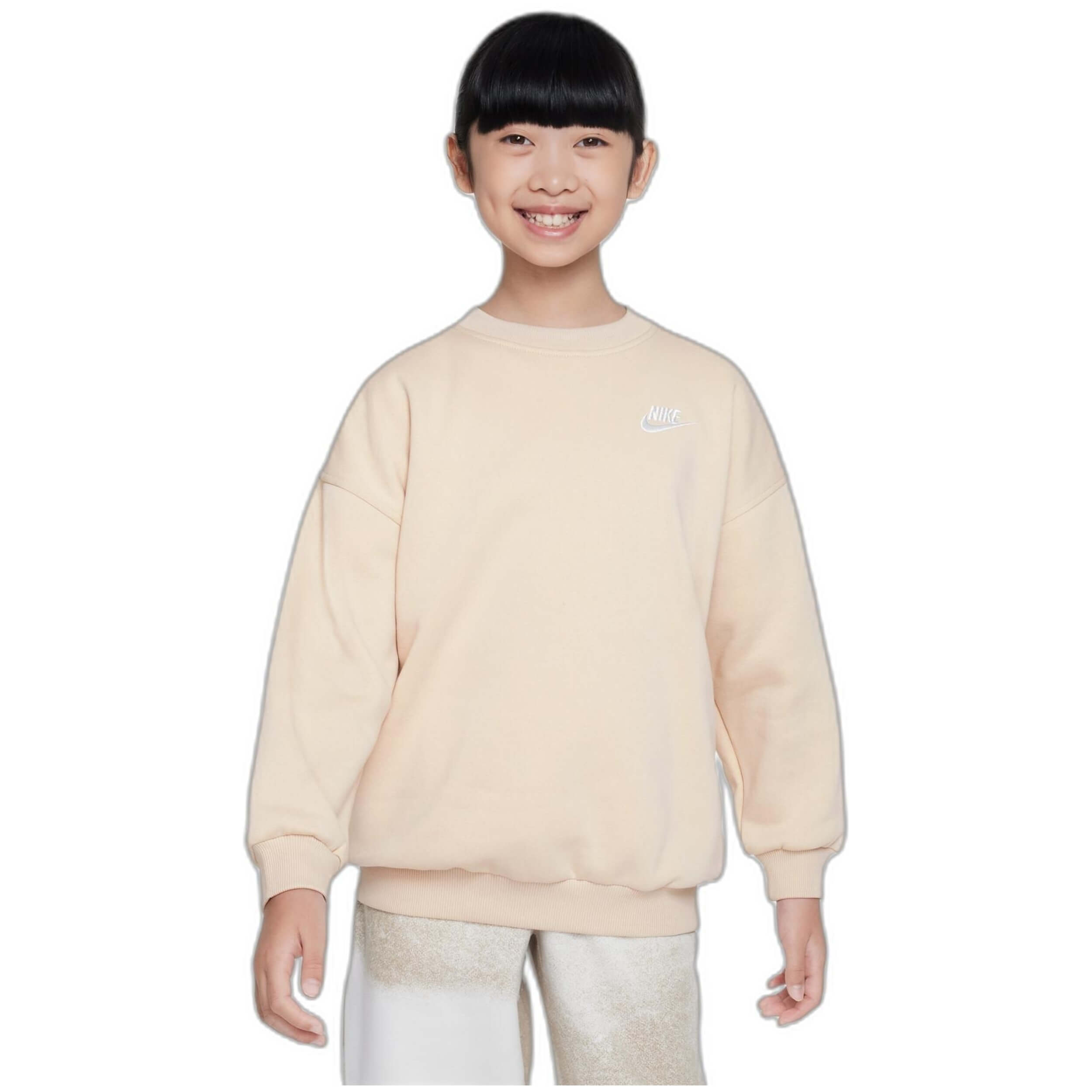 Sudadera Nike Sportwear Club Fleece Nike en color Cru