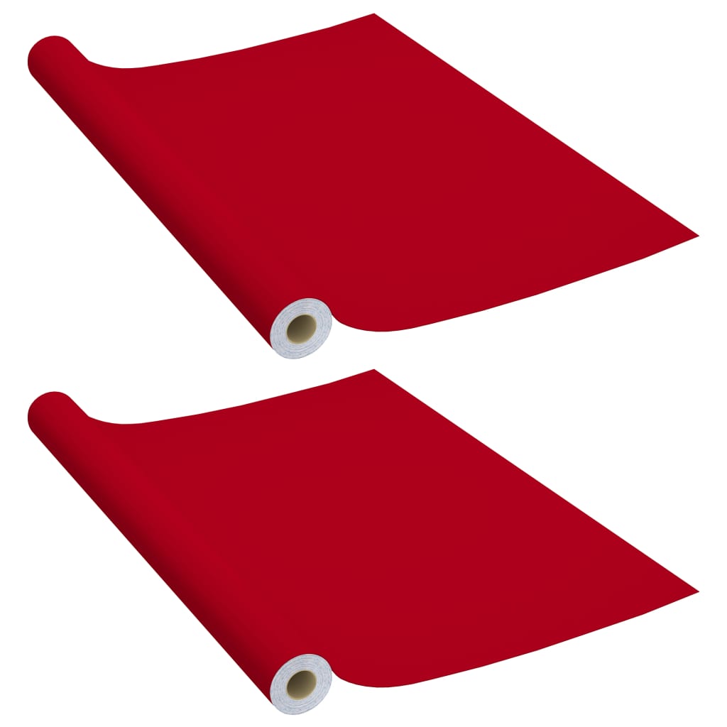 vidaXL 2x Láminas Autoadhesivas Muebles PVC Celeste Película Adhesiva Color Azul celeste,  Blanco,  Gris y mas