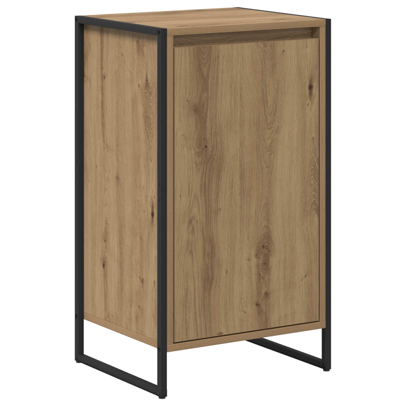 vidaXL Vitrina 43 x 36 x 75,5 cm Madera de ingeniería Multicolor