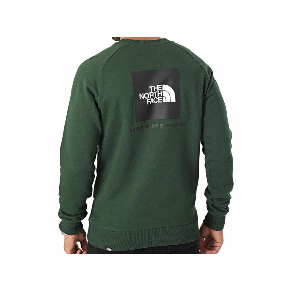 Sudadera Verde The North Face Redbox Crew