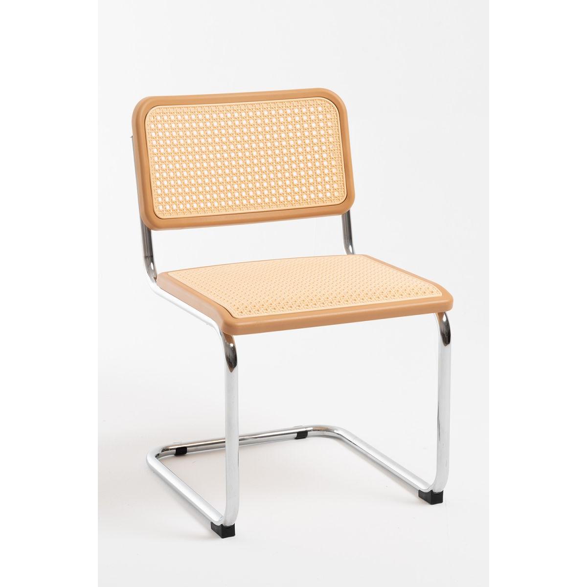 Regalos Miguel - Sillas Comedor - Silla Chrome Blony - Madera Natural
