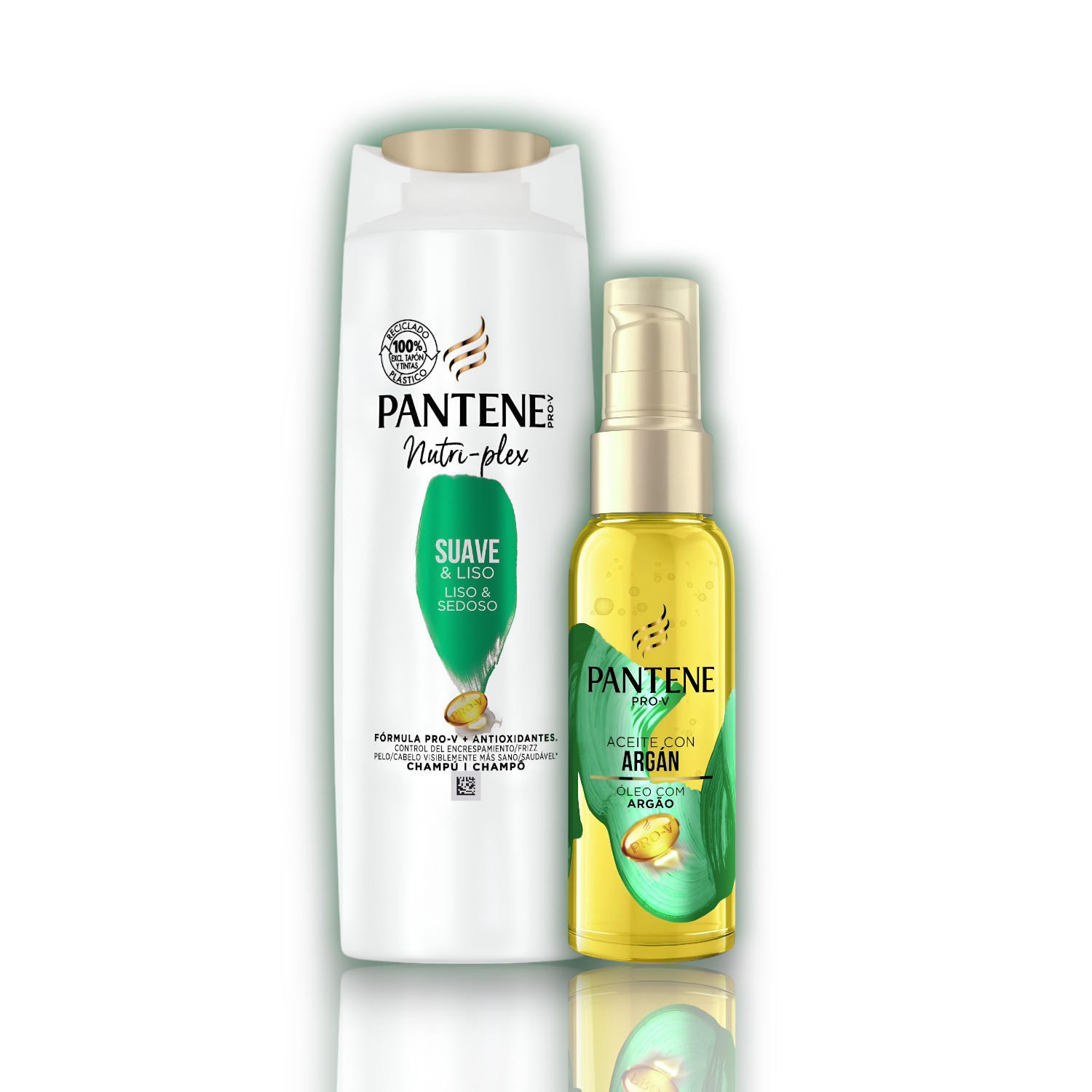 Pantene Pro-V Aceite de Argán + Champú Nutri-Plex