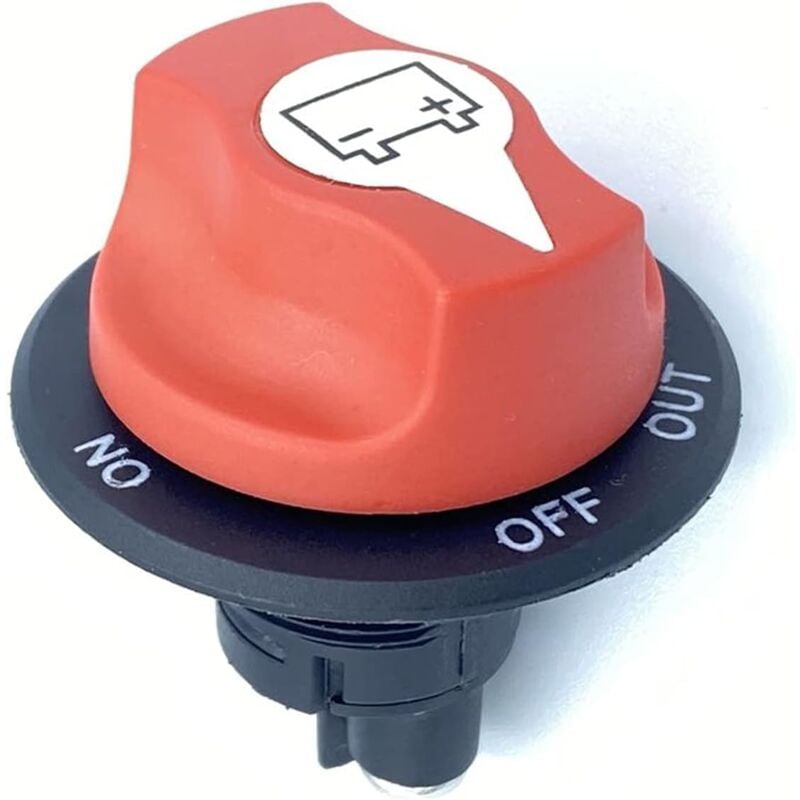Interruptor aislador de batería para barco, desconexión de batería, máx. CC 50V 50A