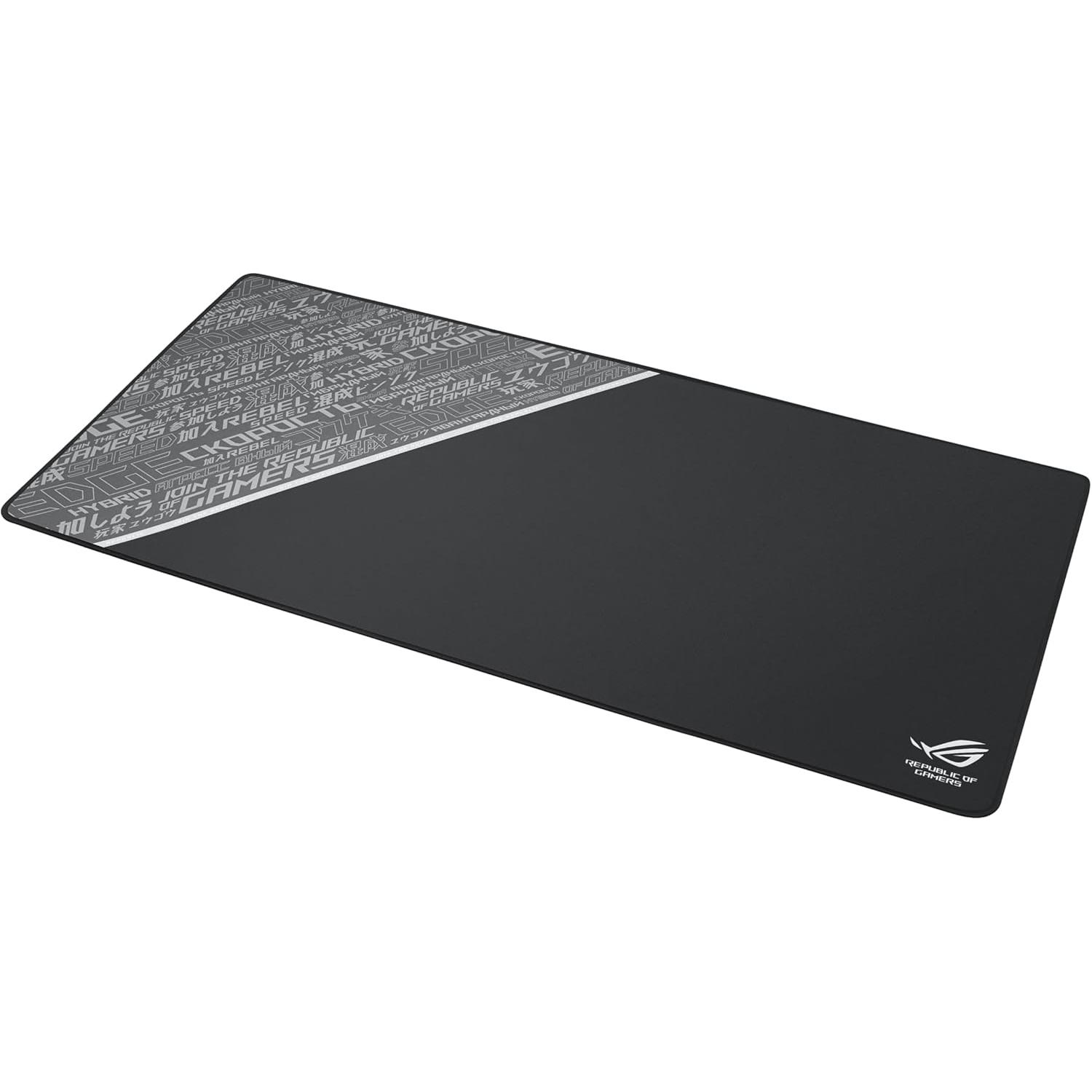 Asus Alfombrilla Gaming Rog Sheath Blk Ltd 90 Cm Caucho Antideslizante Color Blanco y Gris