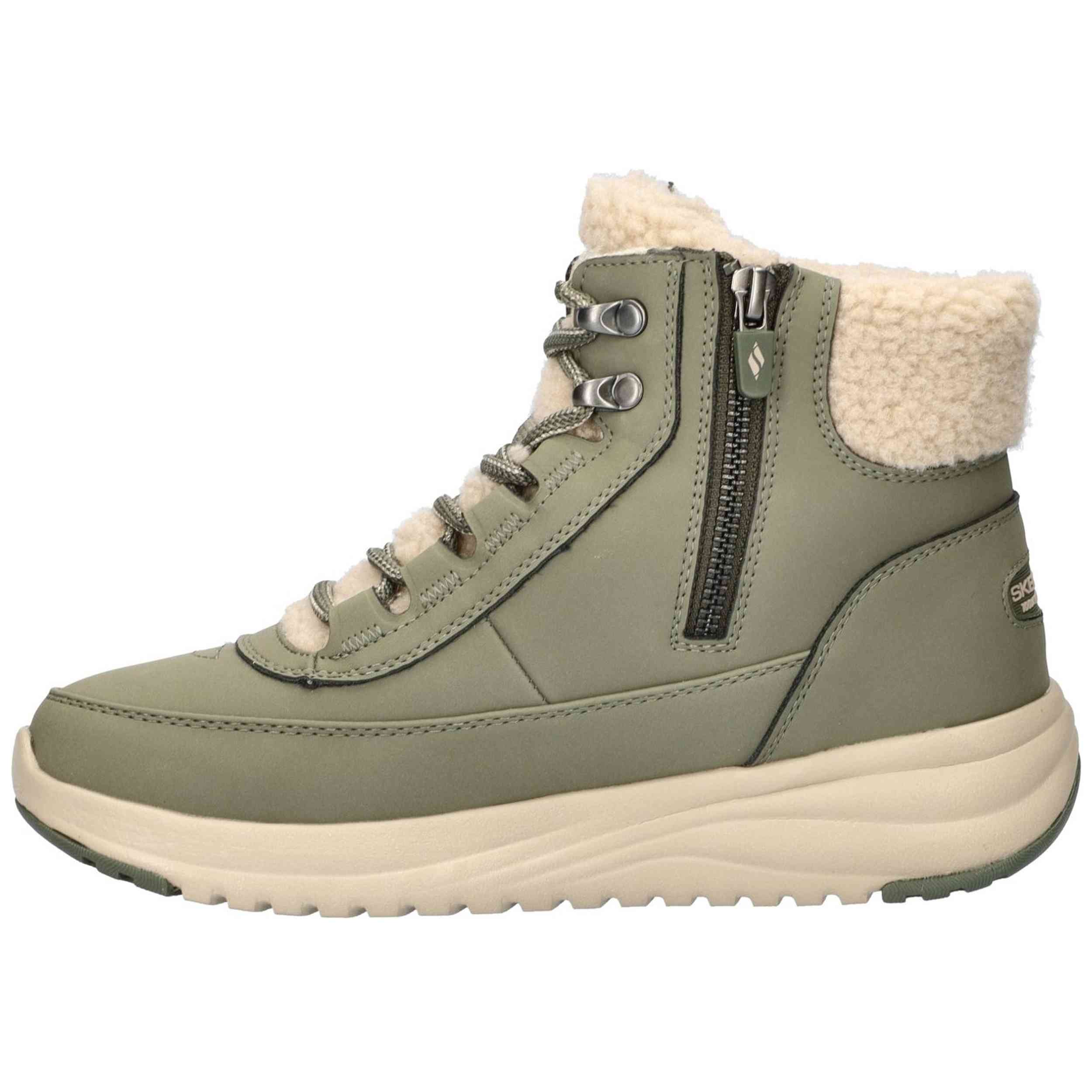 Calzado Skechers modelo On-The-Go Stellar en color Verde