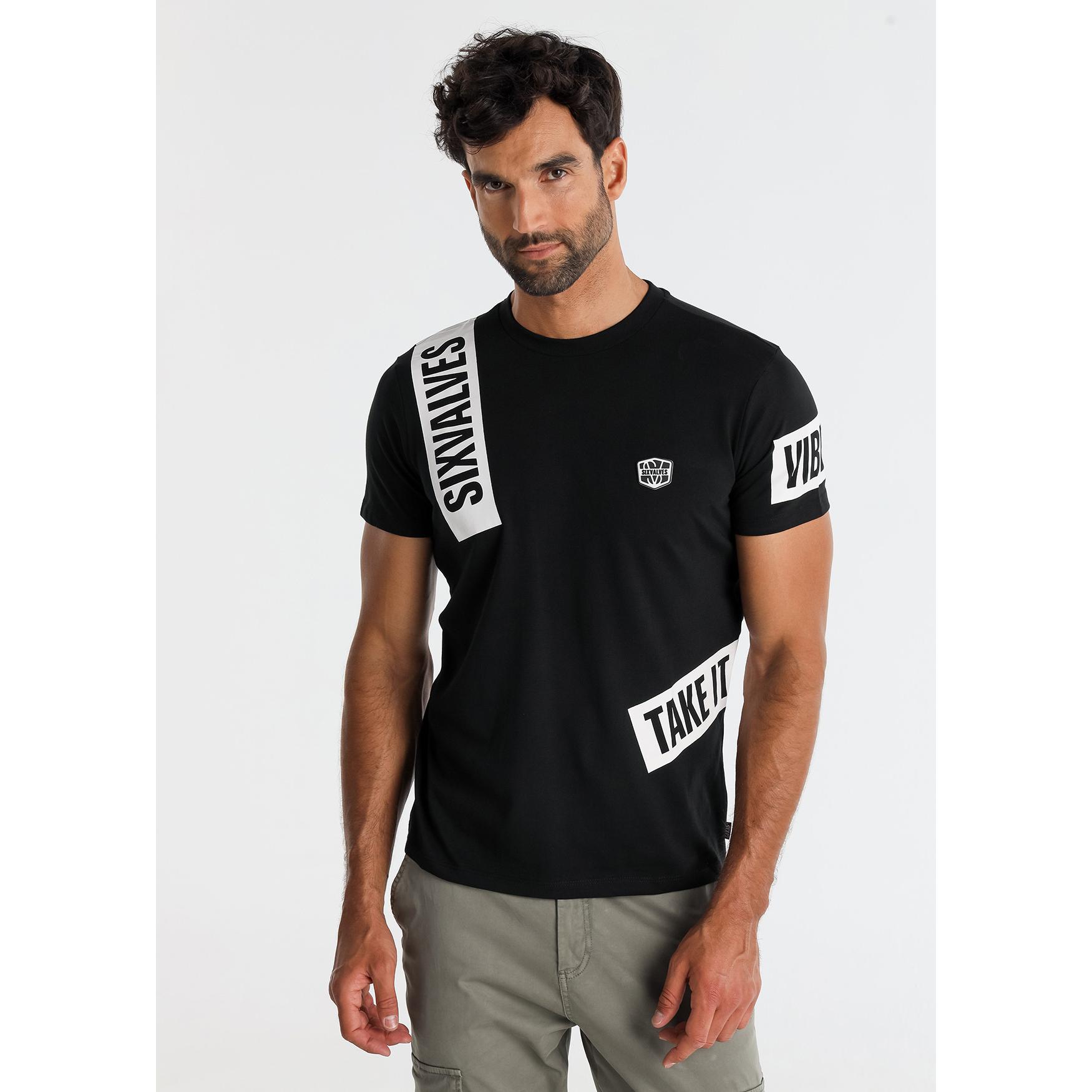SIX VALVES - Camiseta de manga corta grafica de marca