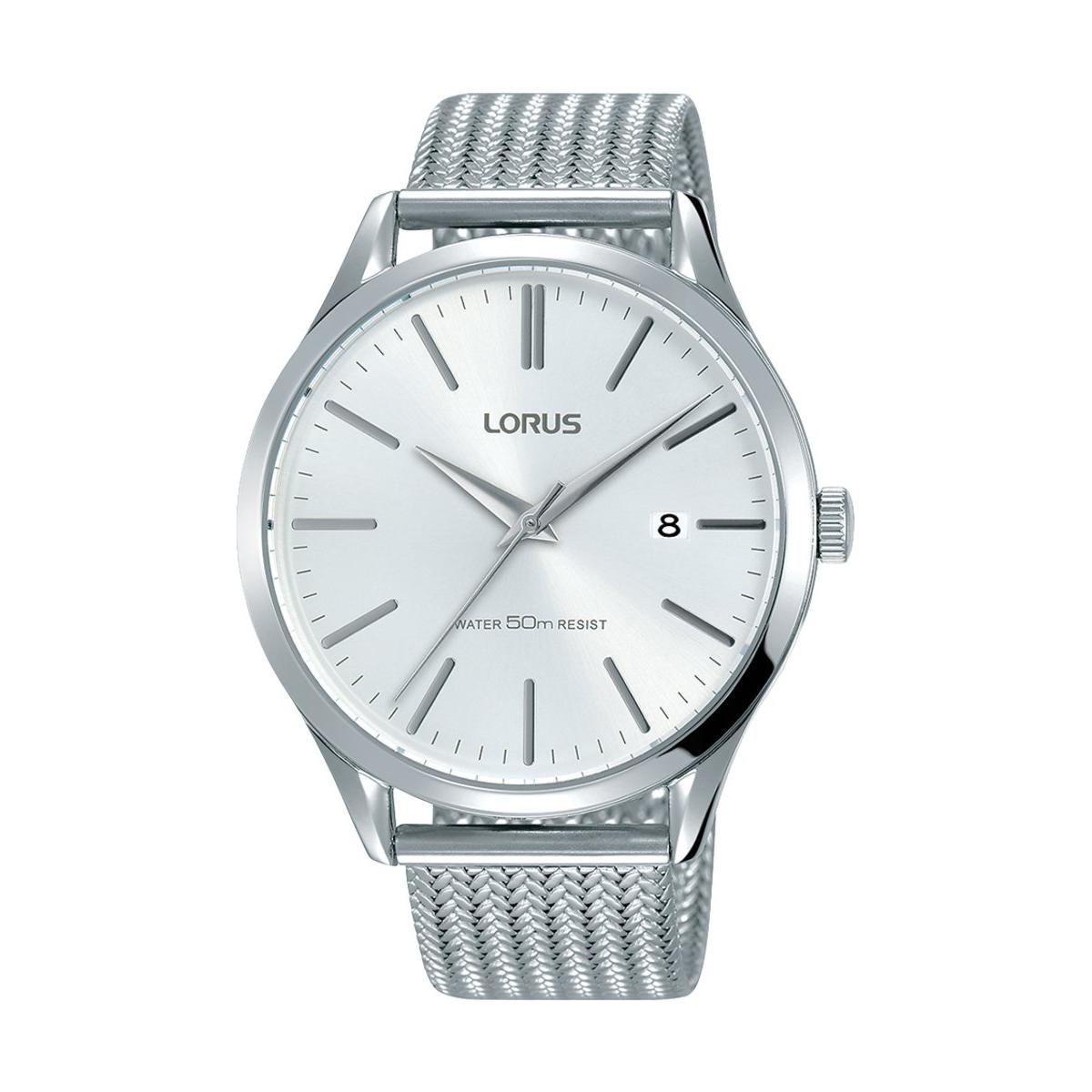 Lorus Reloj Hombre Caja De Acero Pulsera Acero De Color Plata Resistente Al Agua 5 Atm Rs931dx9