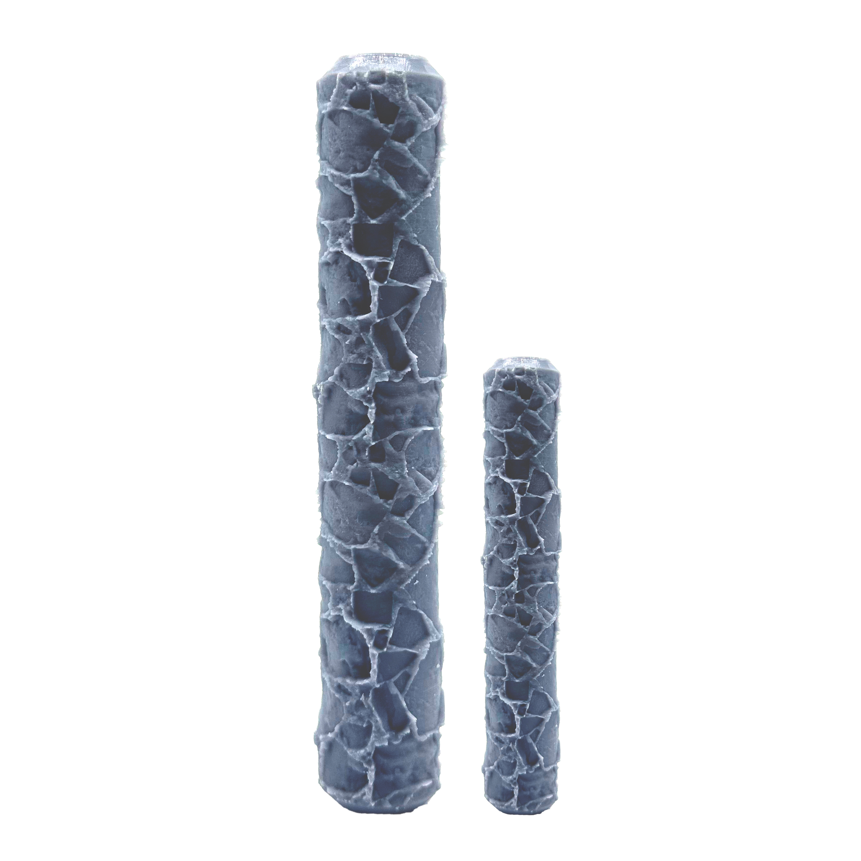 2 rodillos textura camino piedras planas para arcilla polimérica, kit creativo REDPALACE Crafts, herramientas perfectas para decoración, modelado y manualidades DIY
