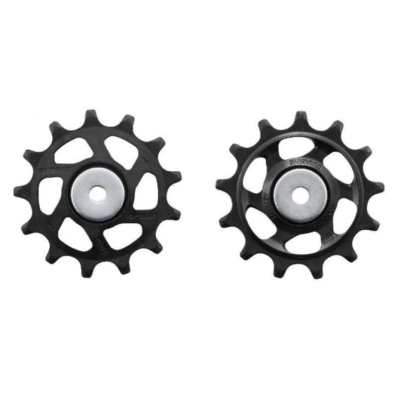 SHIMANO | Roldanas De Cambio M7100-M7120-M6100 12v - Juego de Poleas SHIMANO Serie SLX M7100, DEORE M6100 Modelos compatibles: RD-M7100-SGS, RD-M7120-SGS, RD-M6100-SGS