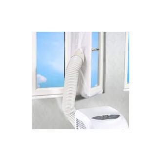 CA Kit de sellado de ventana de un solo orificio S-giant - Sellador para aire acondicionado portátil y secadora - Fácil instalación - Clase energética A+++ (300 cm)