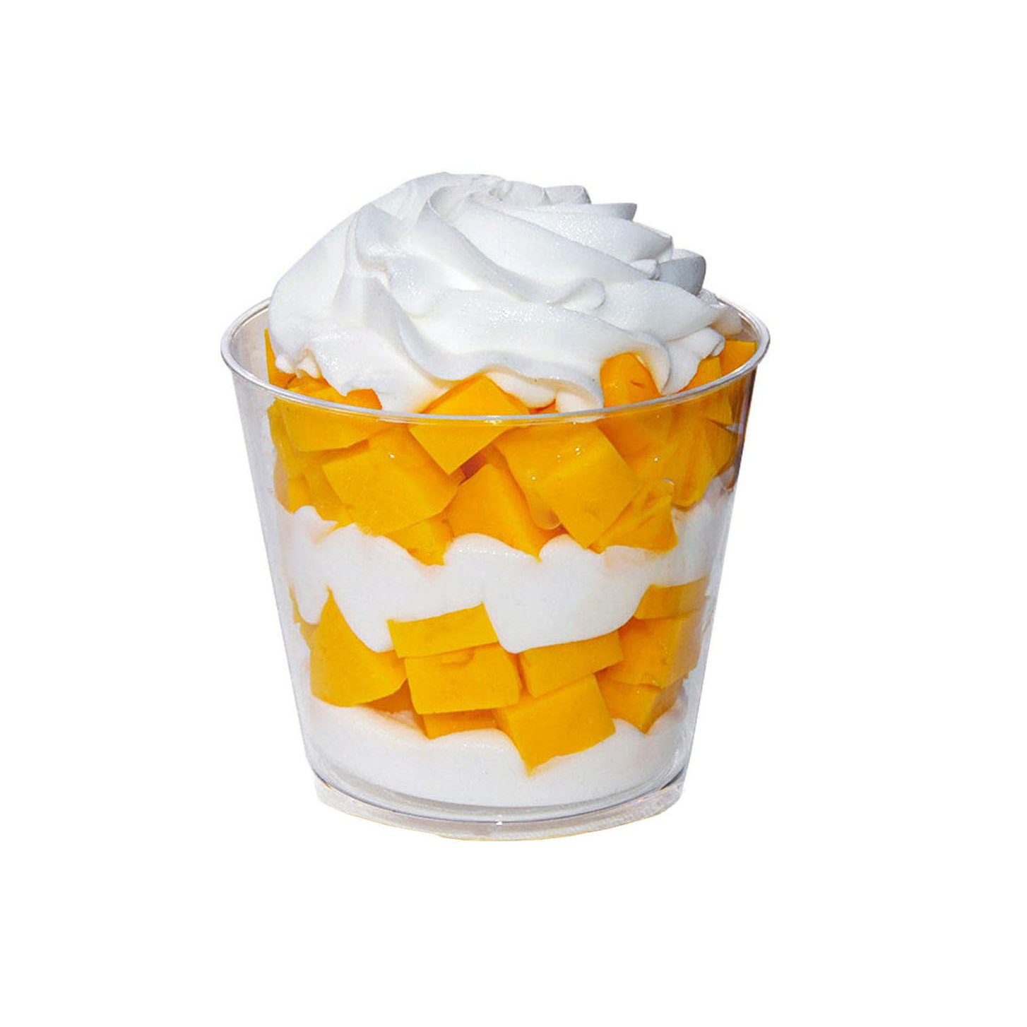CA Taza de Mousse transparente, Vaso de Yogur desechable, Cuadrado, Cartel, pastel with cubierta, Mini Taza de pudín de plástico, 10 piezas