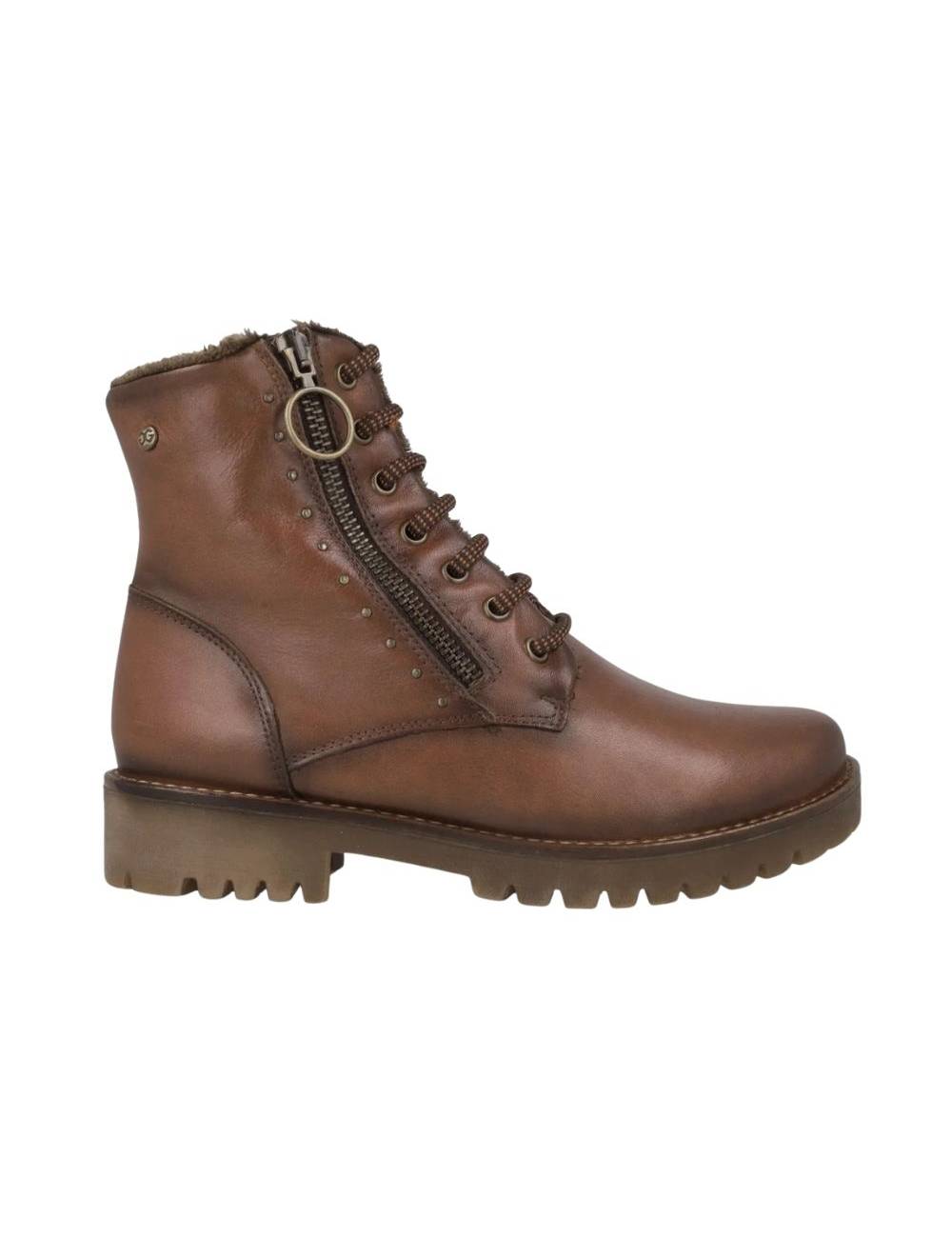 BOTA MILITAR DE PIEL MUJER GIORDA 23954