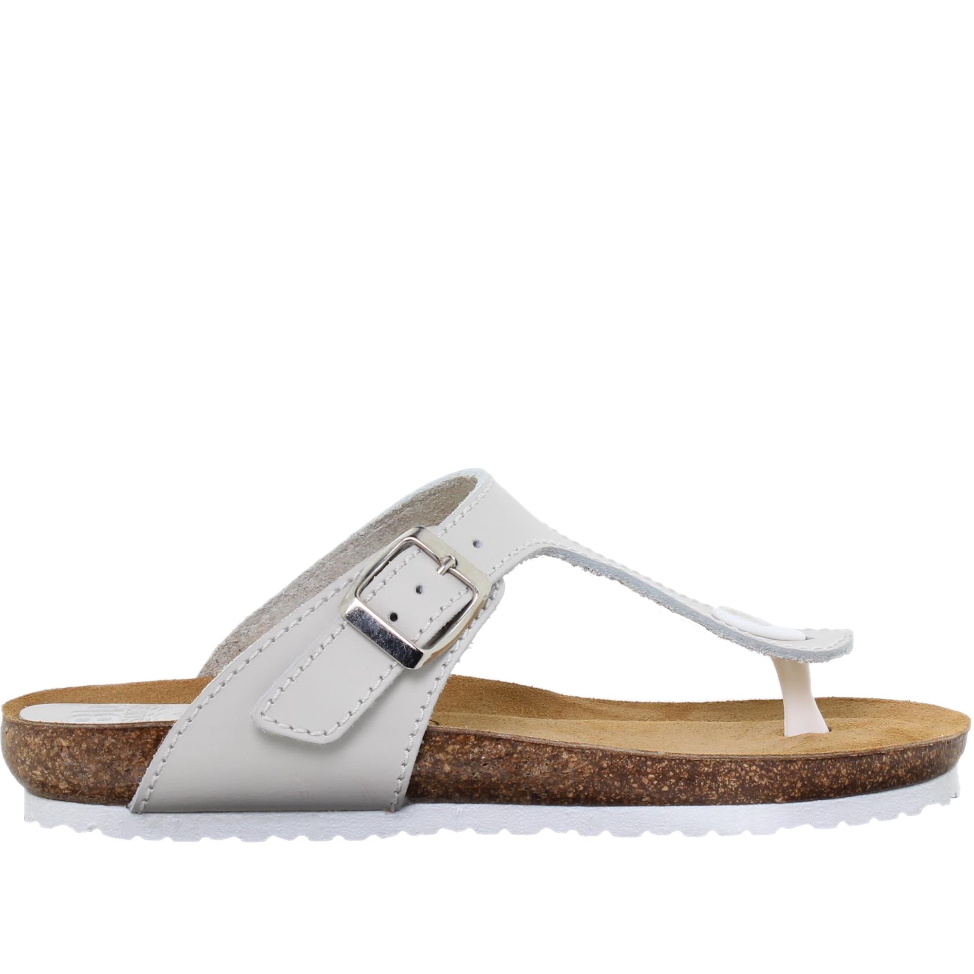Sandalia Plana Bio Mujer Blanco Blusandal 502BLU
