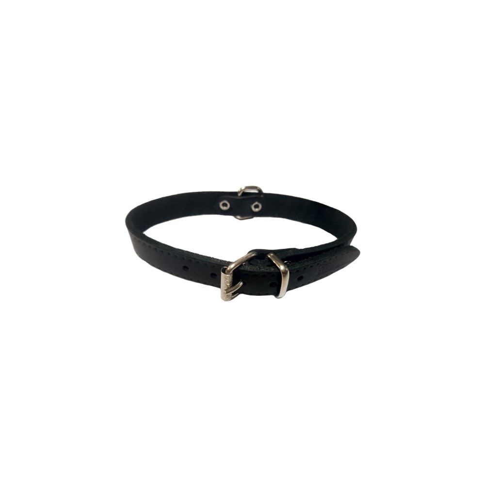 San Dimas - COLLAR CUERO LISO 12x300mm NATURAL