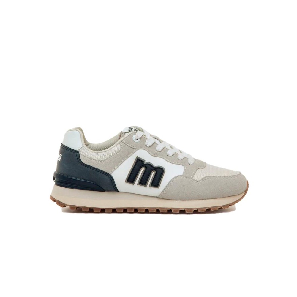 Mustang - Zapatillas deportivas hombre Joggo Track 84711 en color blanco, cómodas y transpirables, ideales como zapatillas casual hombre