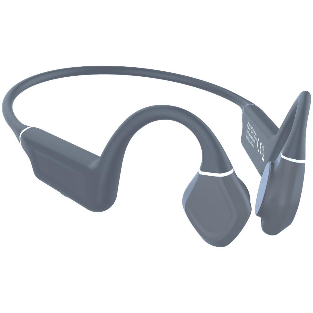 Leotec - Auriculares inalámbricos de conducción ósea Kuri con tecnología IPX5 para deporte, diseño ergonómico y batería de 8 horas