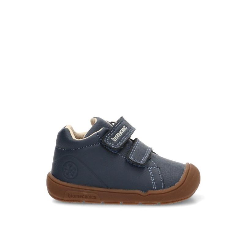 Zapatillas Casual Biomecanics - Niño - Suela Plana - Modelo 261140 - Color Azul