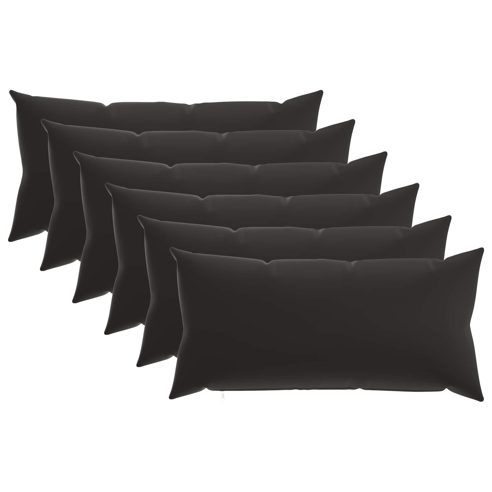 vidaXL Funda de almohada 6 uds. HEERLEN  40 x 70 cm Poliéster Multicolor
