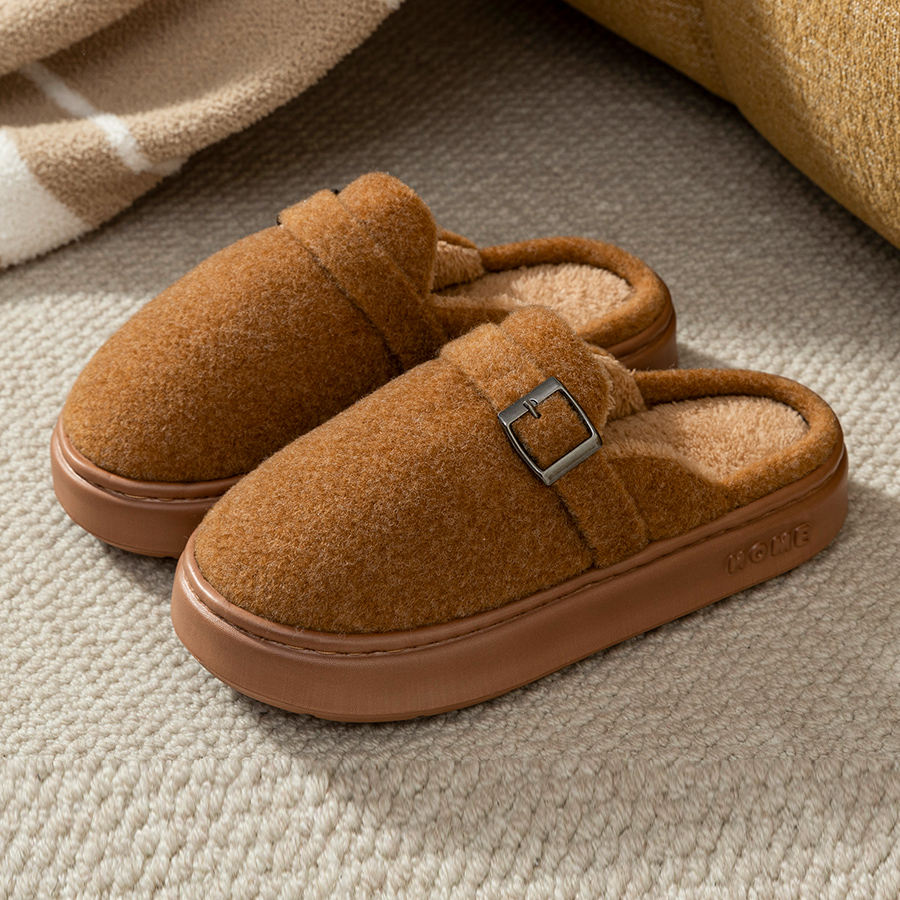 TK Zapatillas De Invierno Para Mujer Cómodas Y Calientes Con Suela Suave Antideslizante Adecuadas Para El Interior Y Exterior Ideal Para Parejas Zapatos De Casa Moda