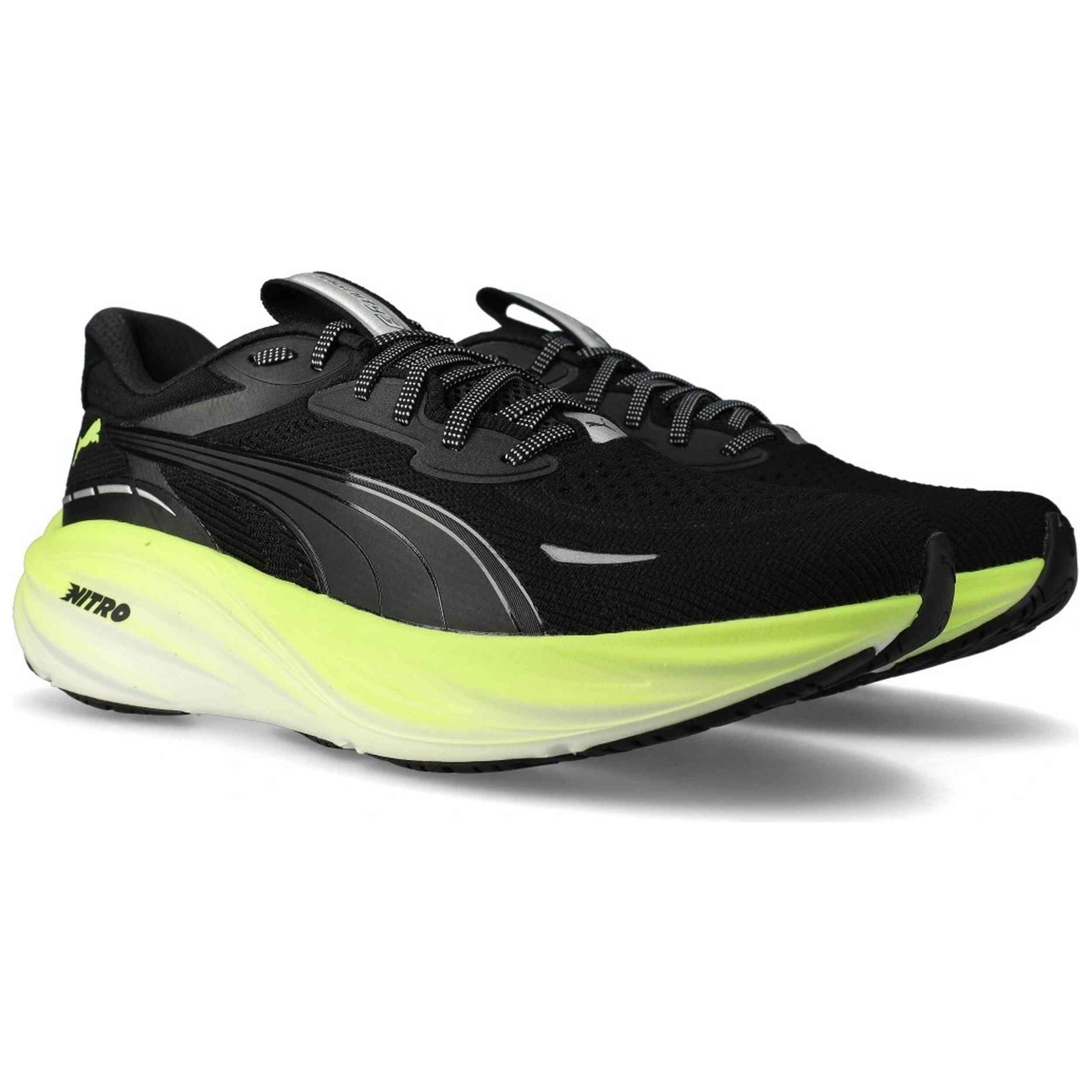 Zapatillas De Running Puma modelo 311046-24 para HOMBRE en color PUMA Black-Sunny Lime