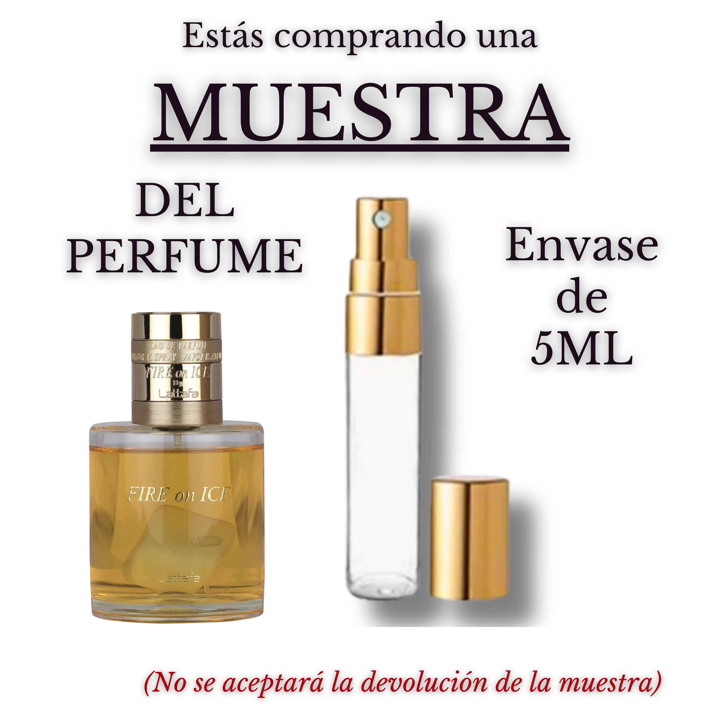 Lattafa Fire On Ice Eau de Parfum 110 ml | Fresco con Contraste Audaz
