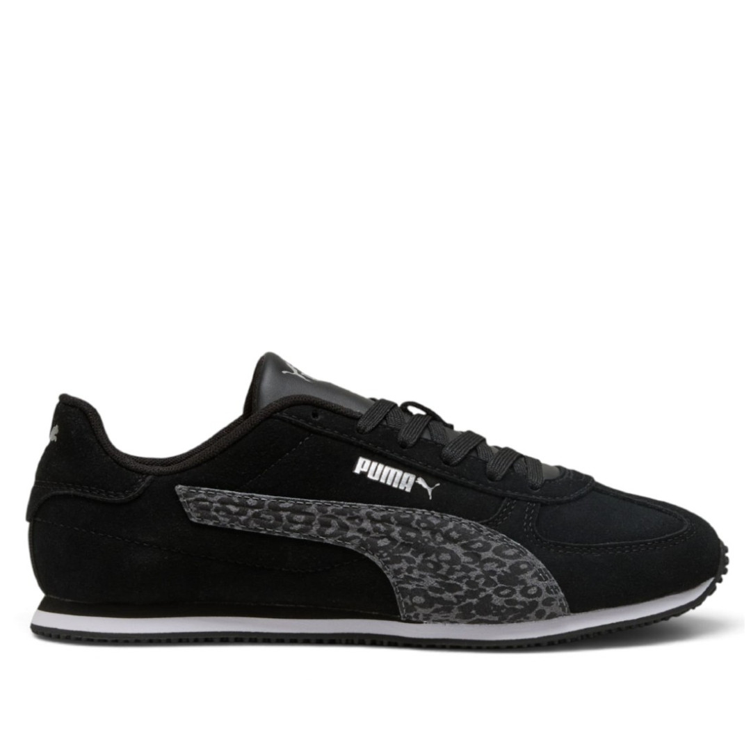 Zapatillas Puma ST Track Feline de mujer marrones con animal print