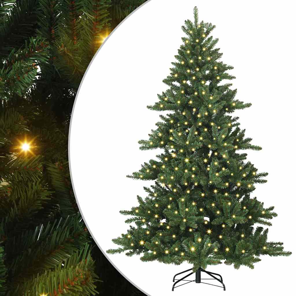 vidaXL Árbol de Navidad artificial Multitalla con ramas articuladas Verde