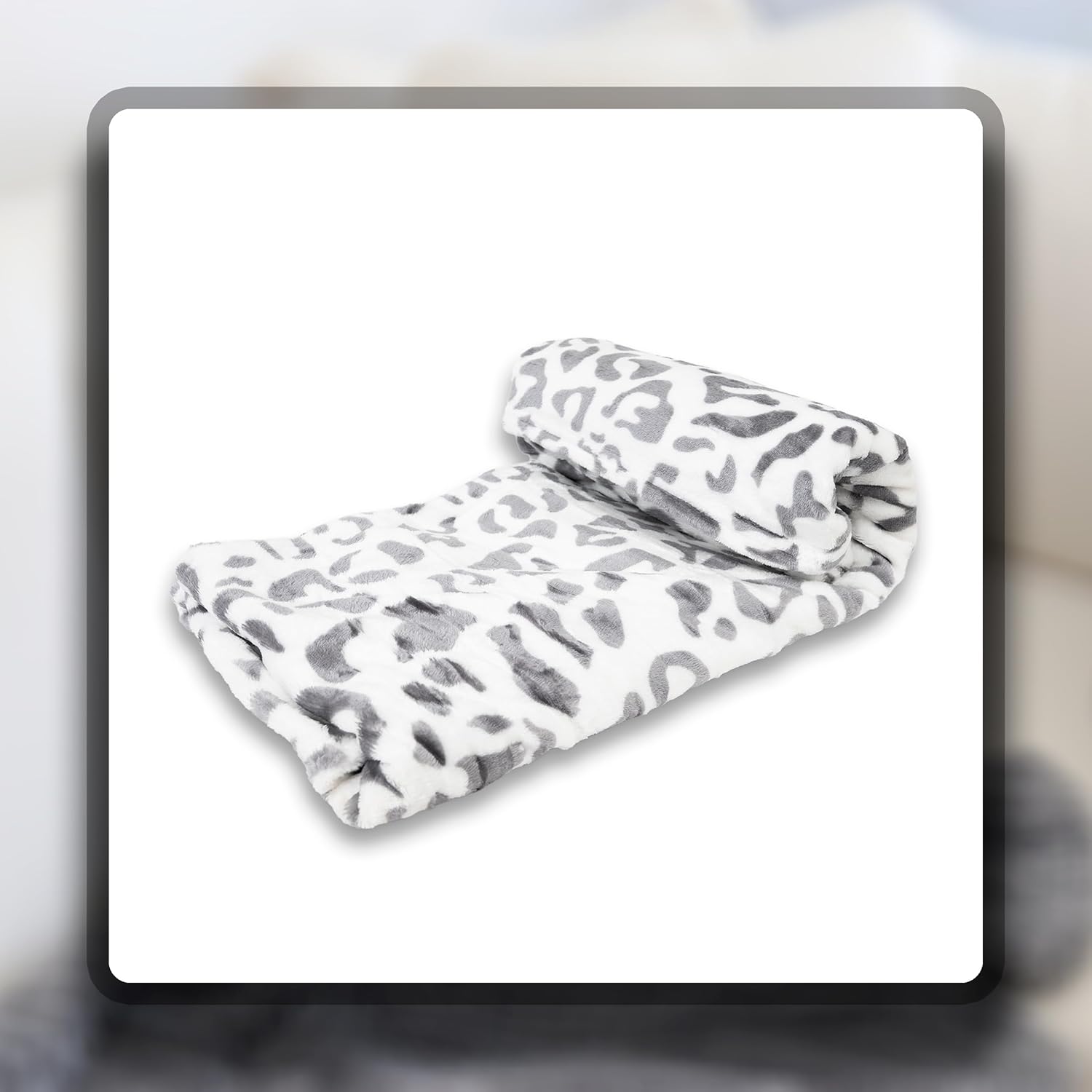 C.A | Manta de Microlina Estampada | Polar Suave y Cálida | Ligera y Lavable a Máquina | Sofá, Cama o Viaje