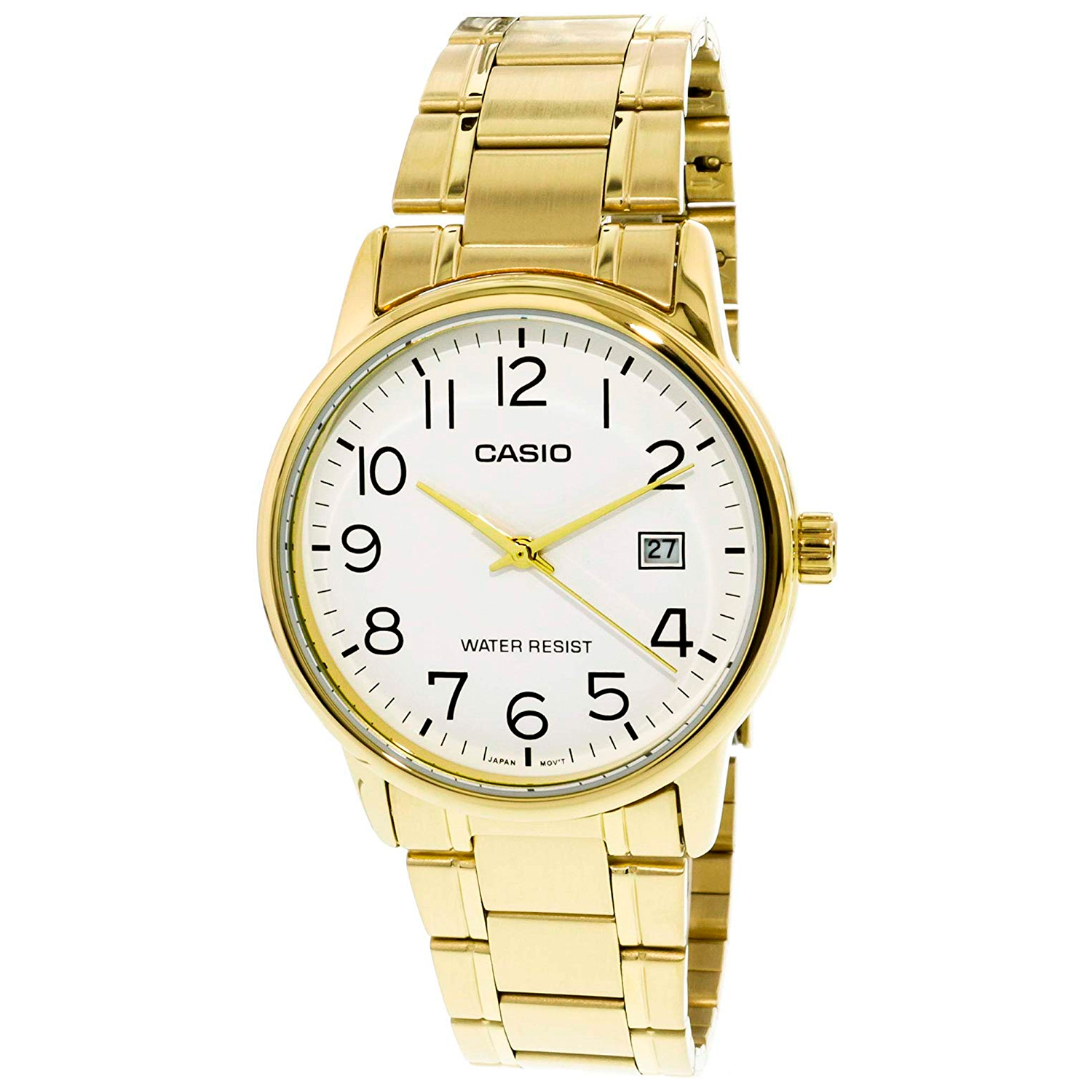 Casio Mtp-v002g-7b2udf Gents Reloj Para Para Hombre Color Dorado