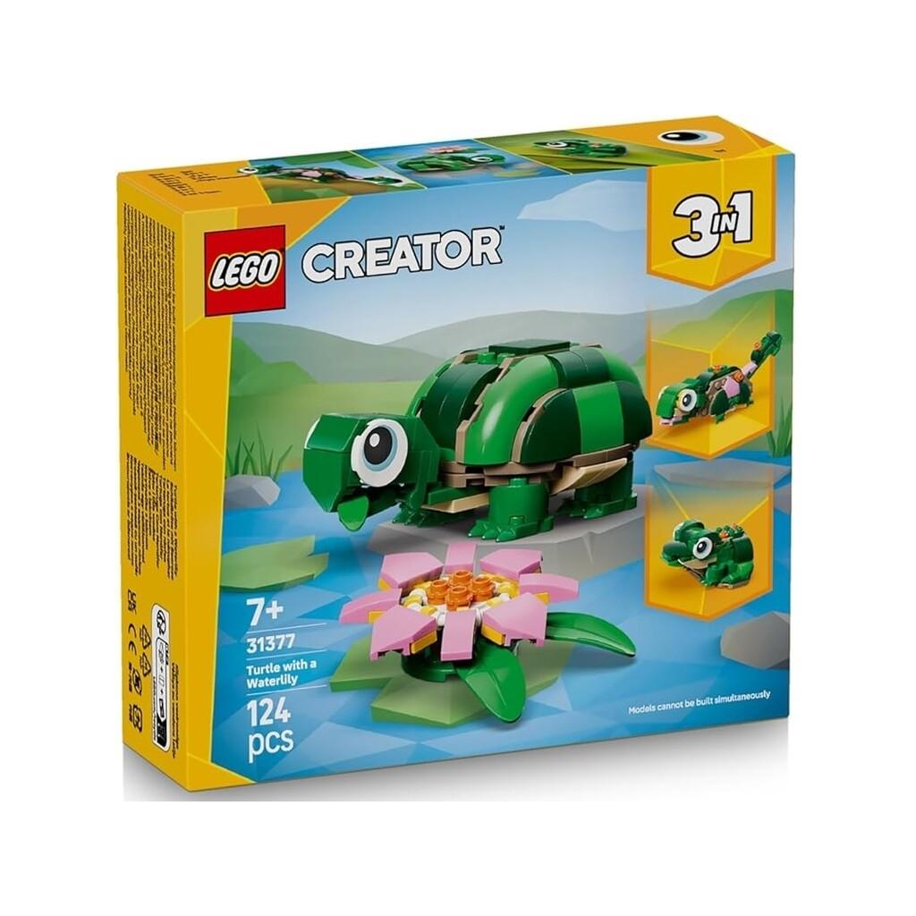 Lego Creator Tortuga con Flor de Nenúfar Lego creator LEGO