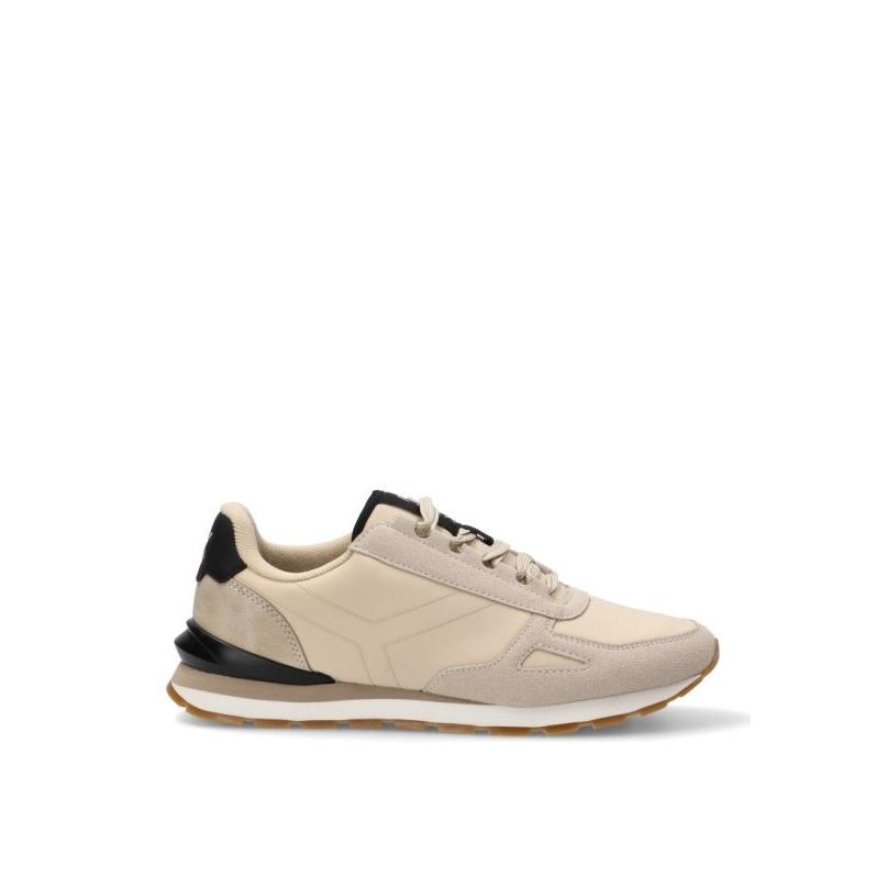 Zapatillas Casual Etika - Hombre - Suela Plana - Modelo 82031 - Color Beige
