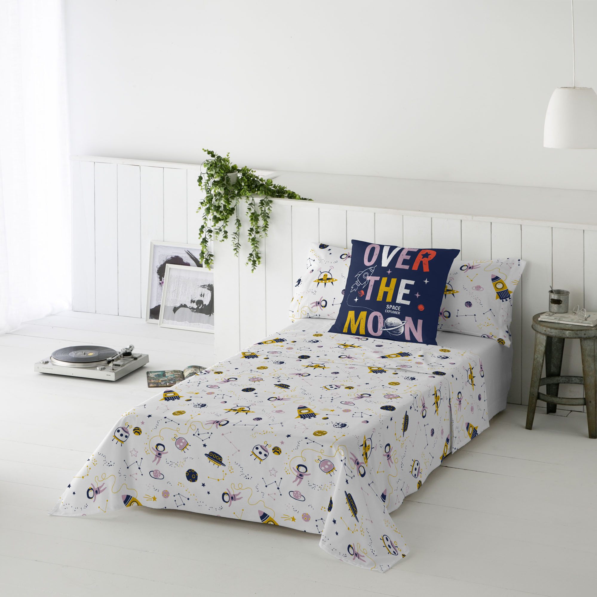 COOL KIDS - Juego de Sábanas Infantil Estampado - 100% Algodón Extrasuave - 17 Modelos Disponibles - Cama 90/105 cm - Fabricado en España