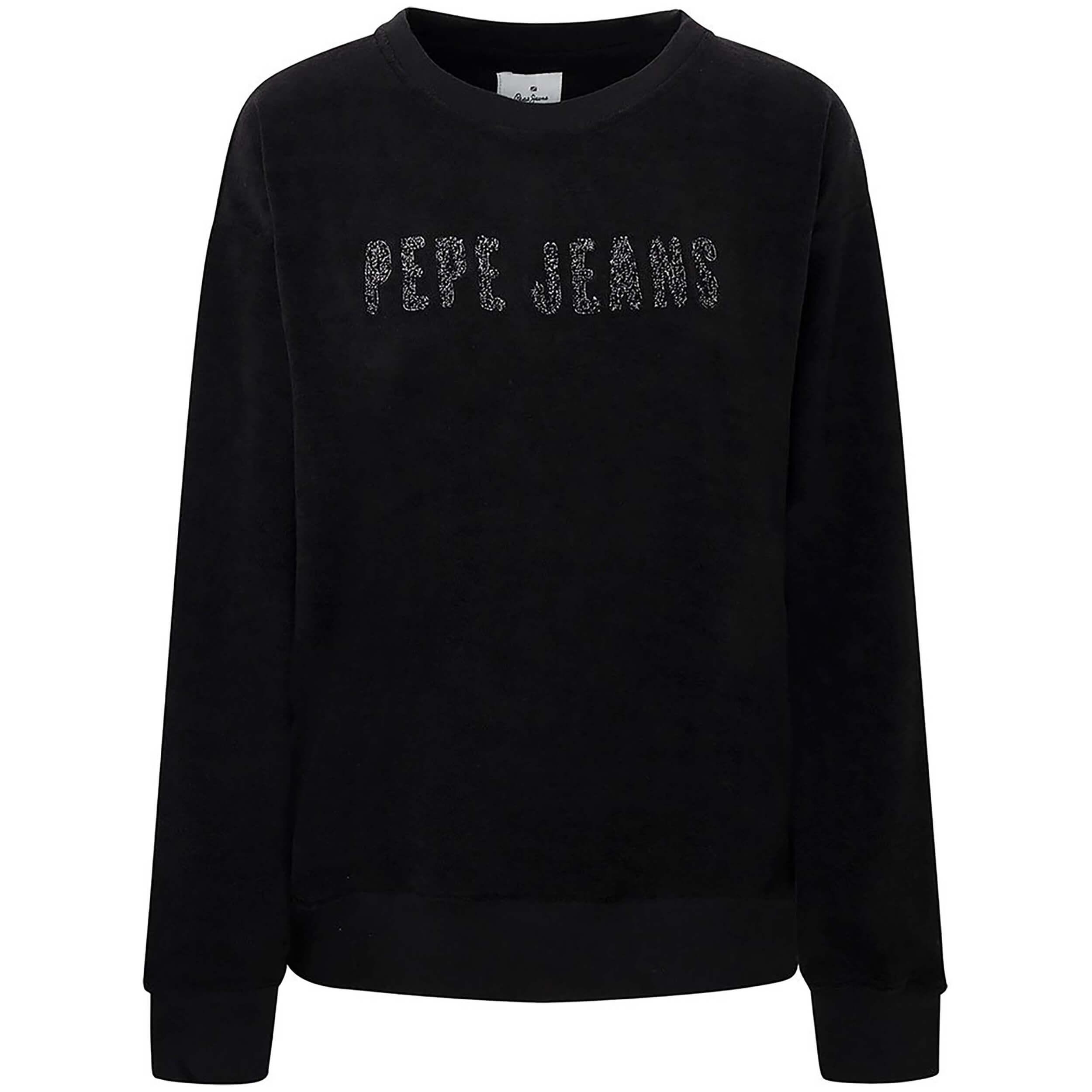 Sudaderas Sin Capucha Pepe Jeans para Mujer en color Negro