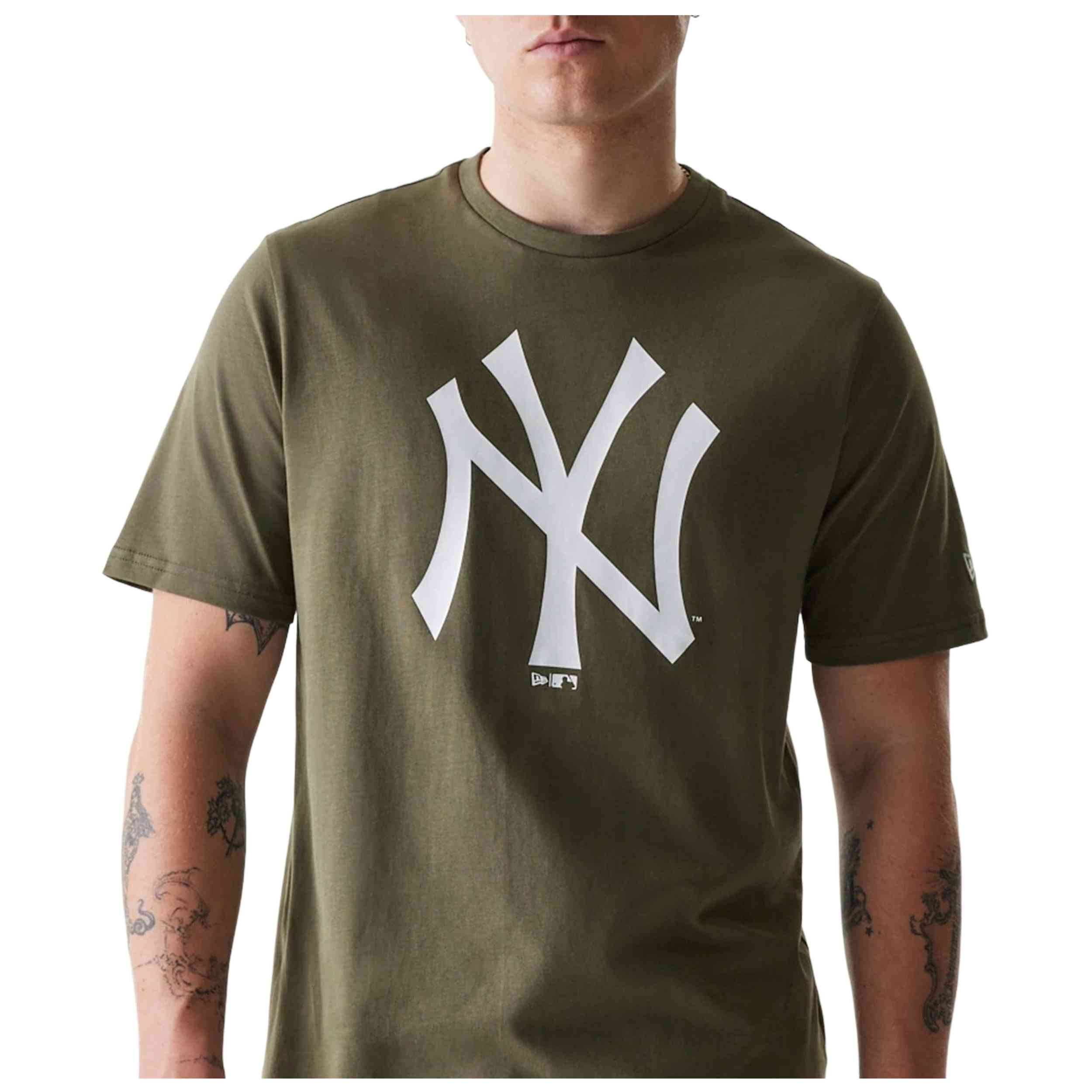 Camiseta De Manga Corta New Era modelo 60590461 para Hombre en color Verde