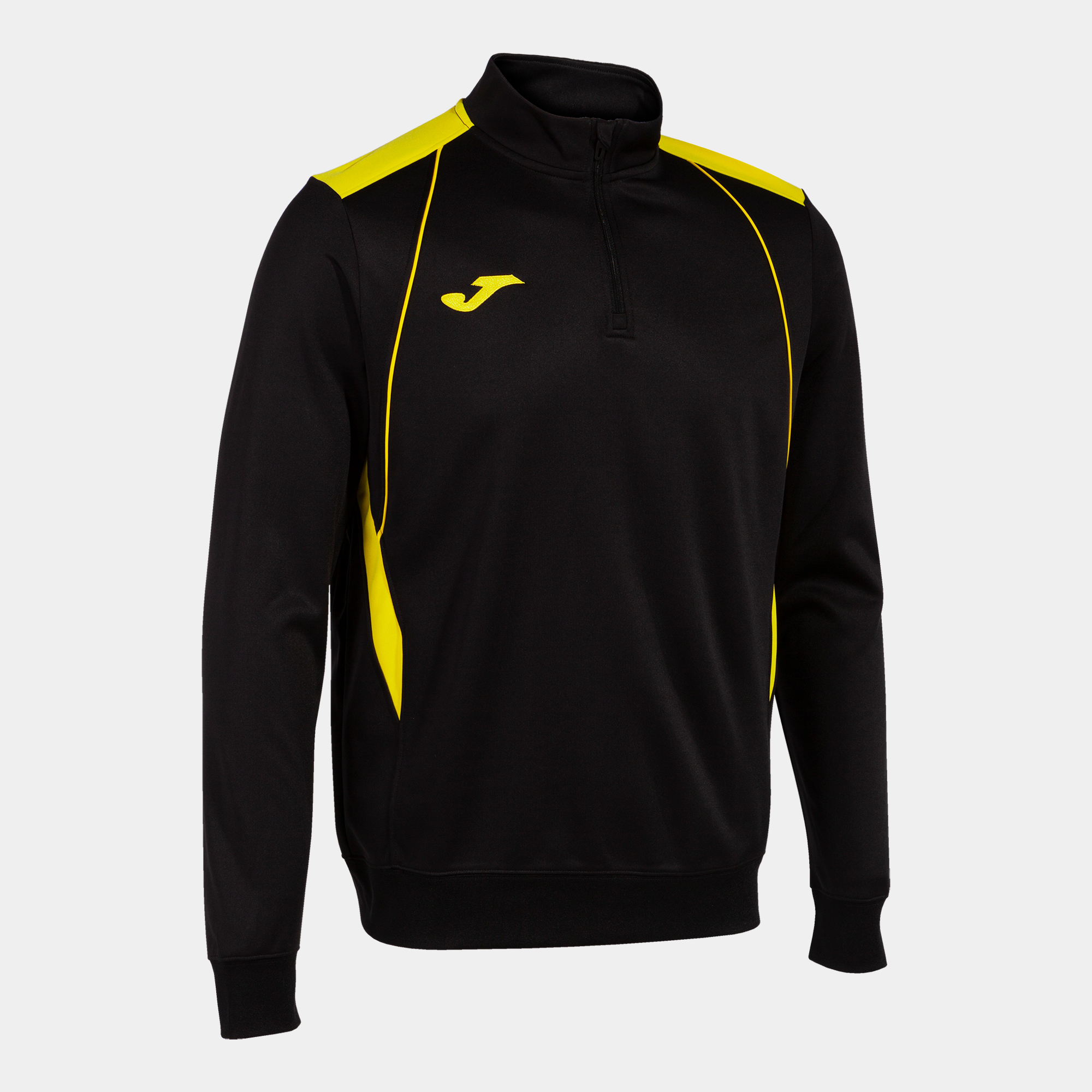 JOMA SUDADERA CHAMPIONSHIP VII NEGRO AMARILLO Talla 4 (6XS) Niño Junior
