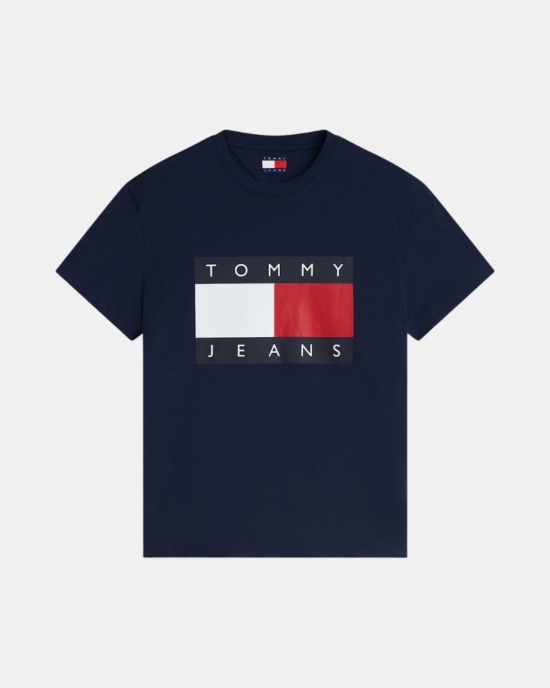 TOMMY HILFIGER DM0DM22645C1G Camisetas Manga corta Hombre Azul
