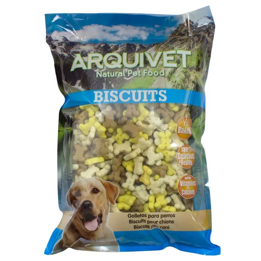 Arquivet galletas mini huesos de vainilla para perros 1 Kg