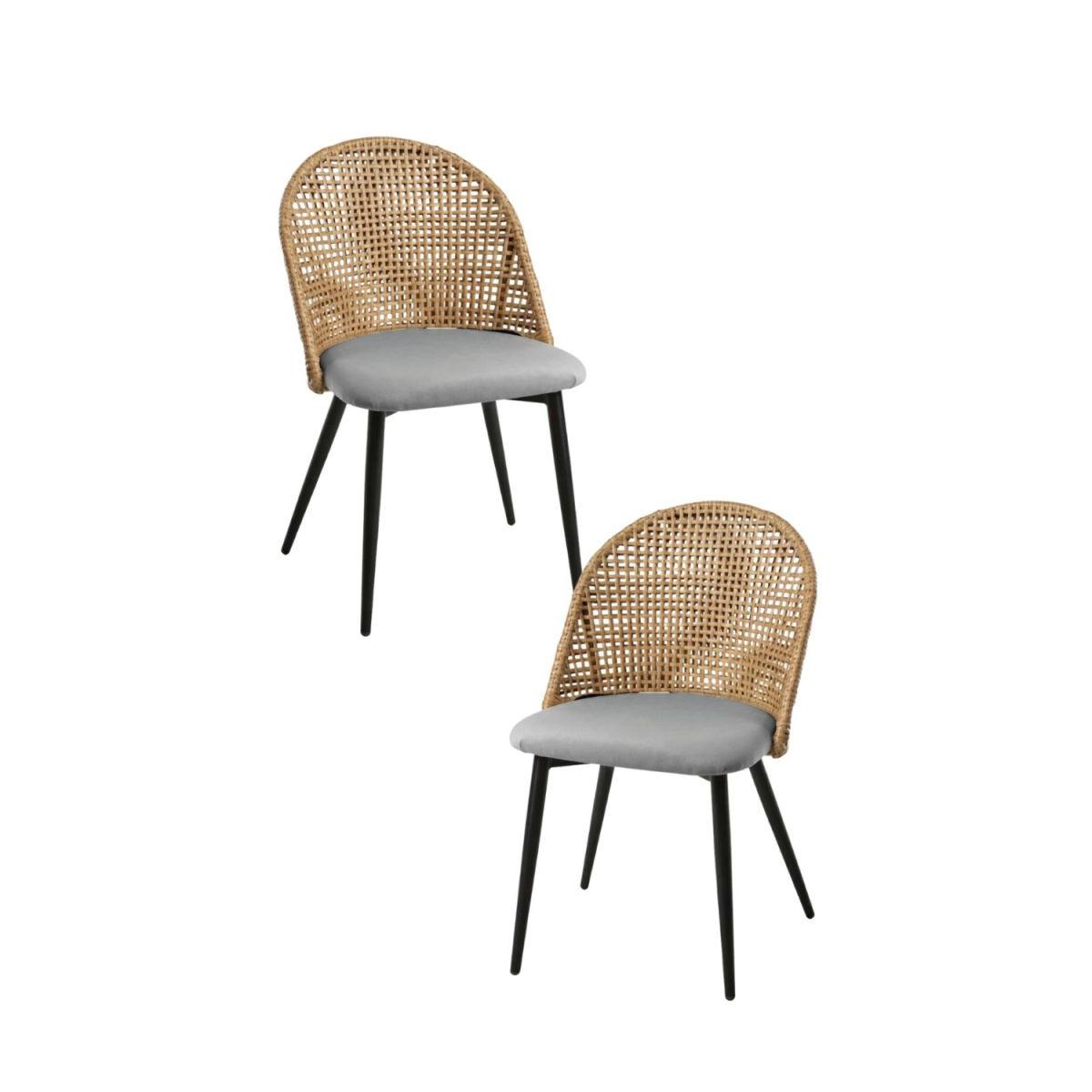 Regalos Miguel - Packs Sillas Comedor - Pack 2 Sillas Torsa - Beige