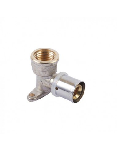 Codo Placa H Prensar "RF/U" Multicapa Ø16x½" Fittings Estandar MCCCC1612R