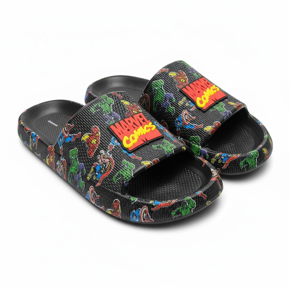 Marvel Avengers Cerdá Chanclas Pala Marvel Comics Negro Hombre 85796