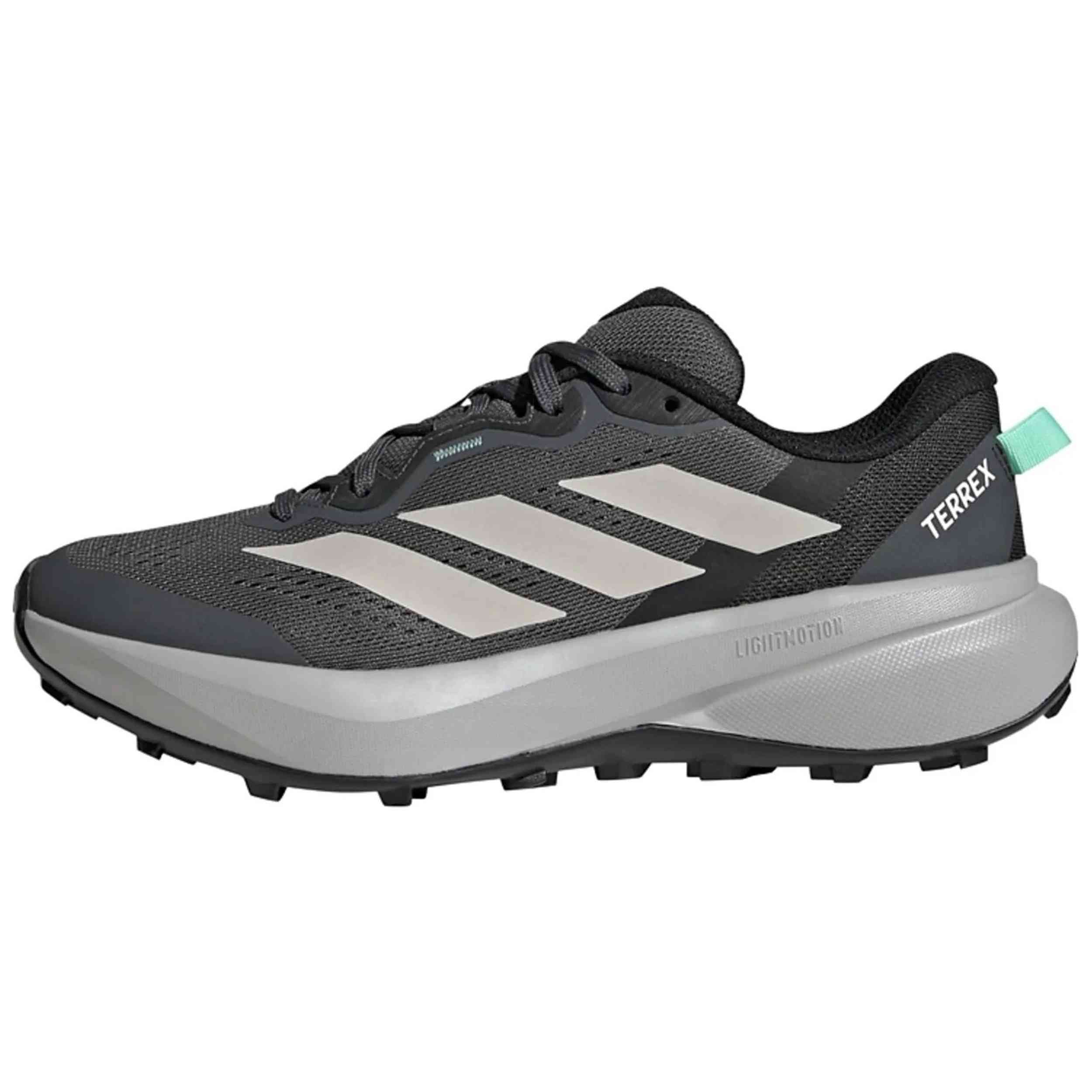 Zapatillas Adidas modelo Terrex Tracefinder Plus "Grefiv / Greone / Carbon" para Mujer en color Gris