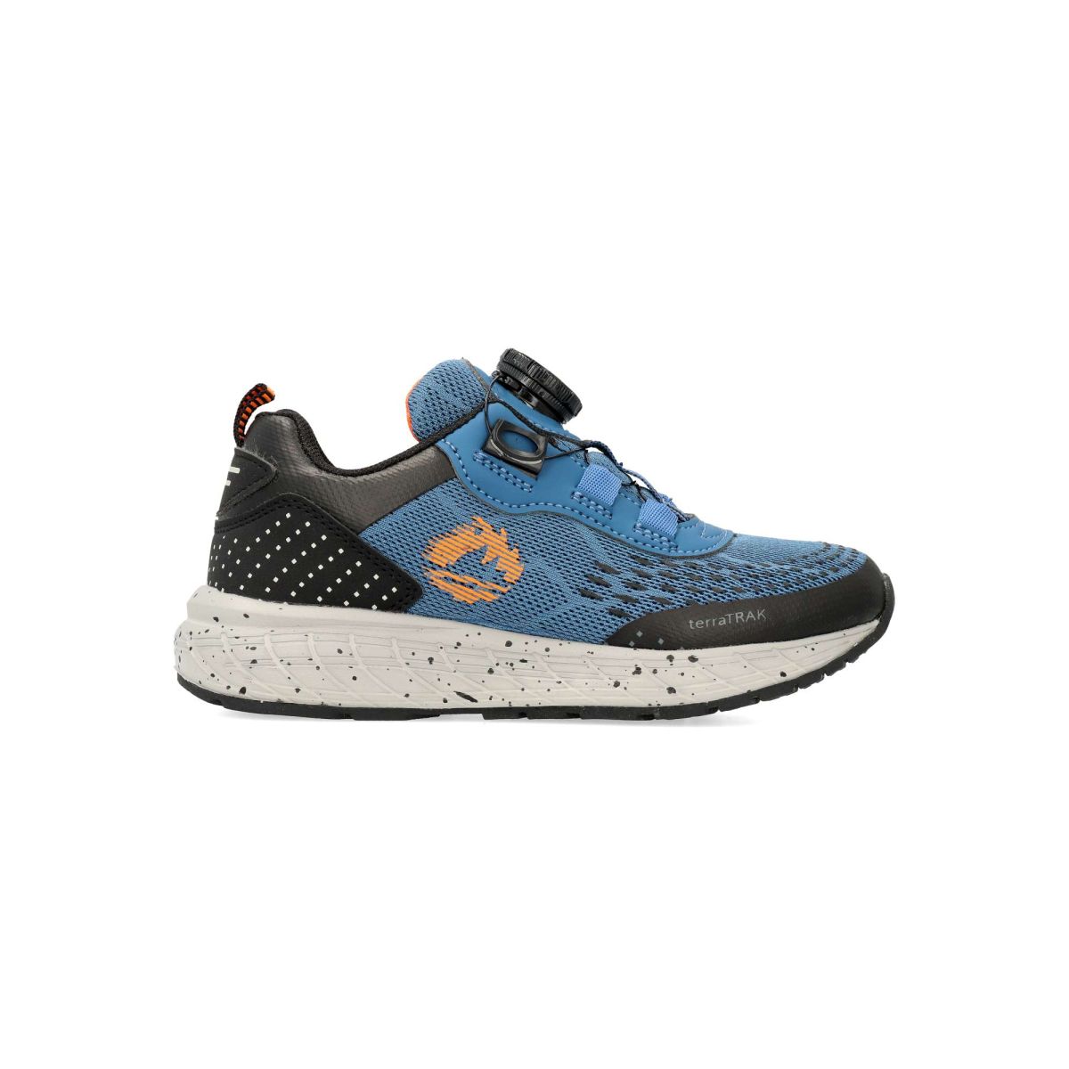 J´Hayber - Zapatillas deportivas Ricosa para niño con sistema Click & Fit y cierre adherente, fabricadas en piel sintética y textil transpirable