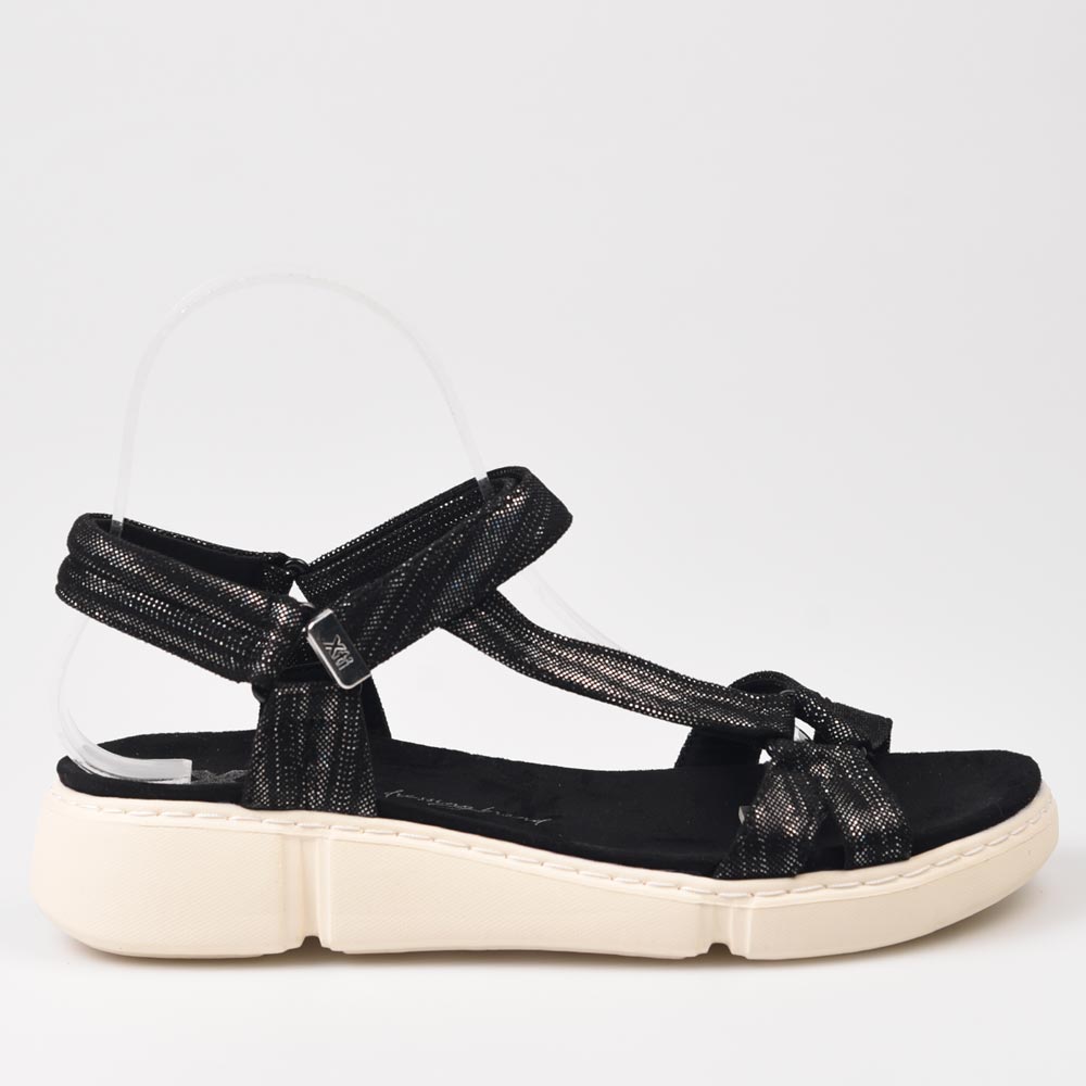 Sandalias para mujer Xti Tiras Panama 142318 Negro