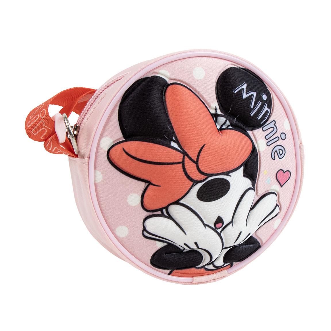 BOLSITO 3D MINNIE MOUSE. DISEÑO EN RELIEVE TAMAÑO 13X13X4CM. - Cerdá LIFE'S LITTLE MOMENTS