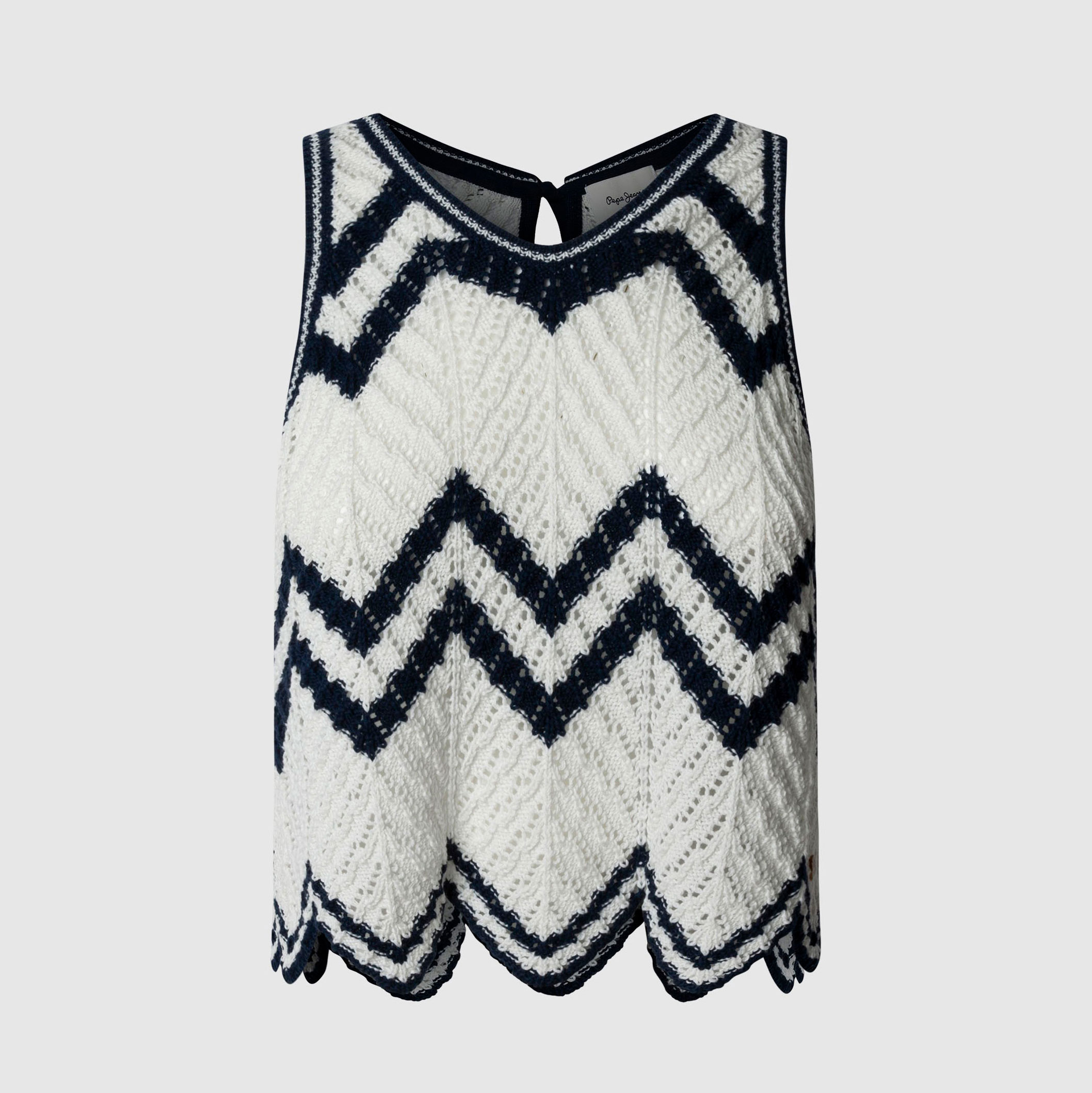 Pepe Jeans Jersey Ollie Top Blanco PL702284-808 , para Mujer