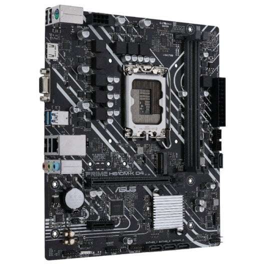 Asus prime h610m-k d4 placa base intel1700 2x ddr4 - hdmi, m.2, pcie4.0, 4x sata iii, usb 3.2, microatx