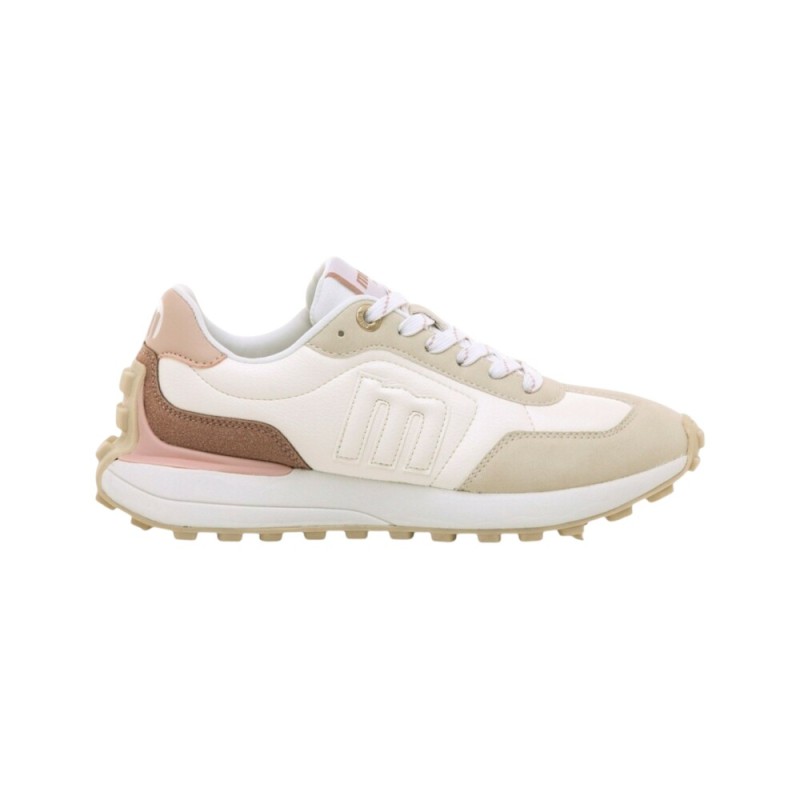Zapatilla blanca MUSTANG MURRI/ sady pink 60838